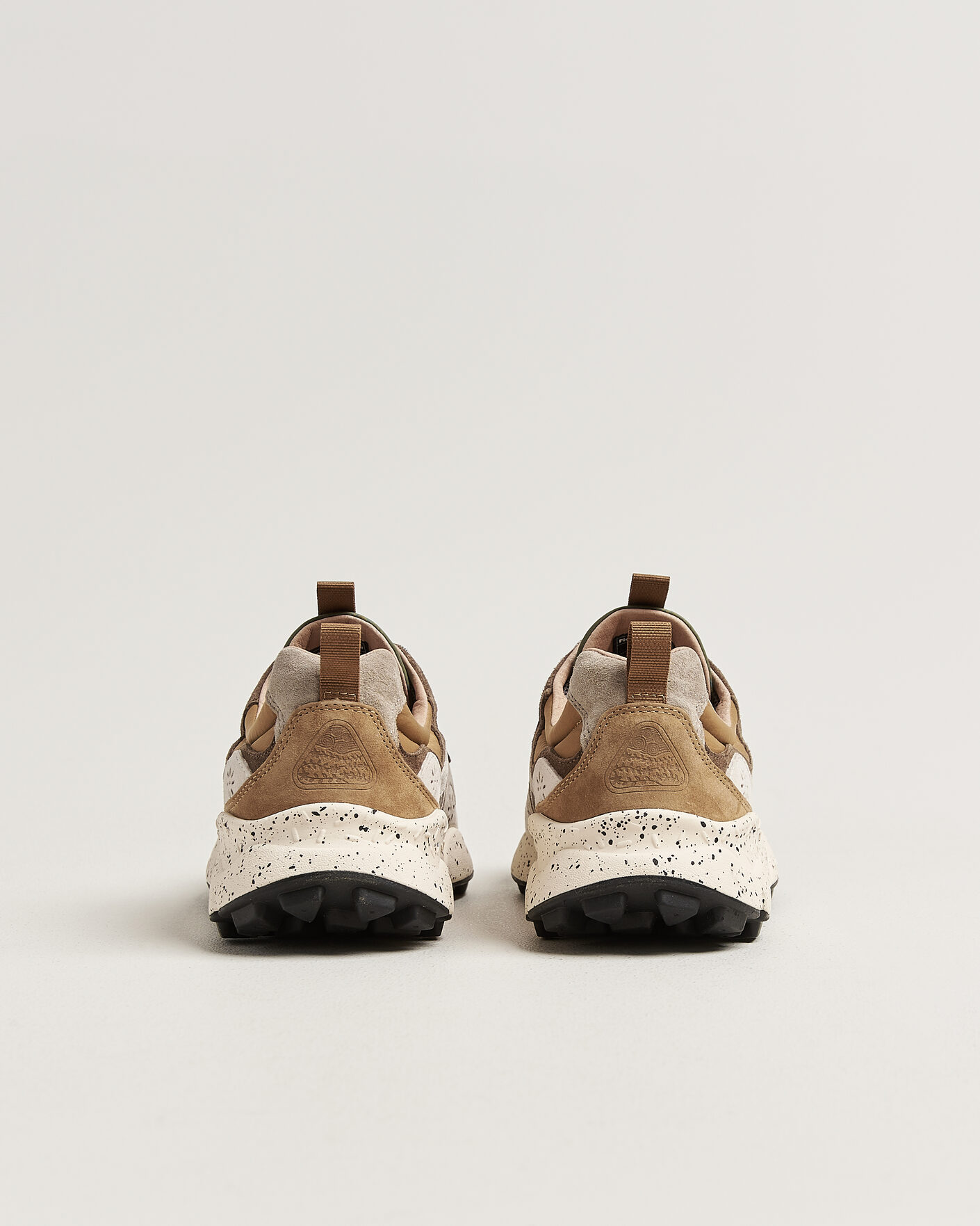 Heren | Sneakers | Flower Mountain | Yamano 3 Suede/Nylon Sneaker Grey/Onion