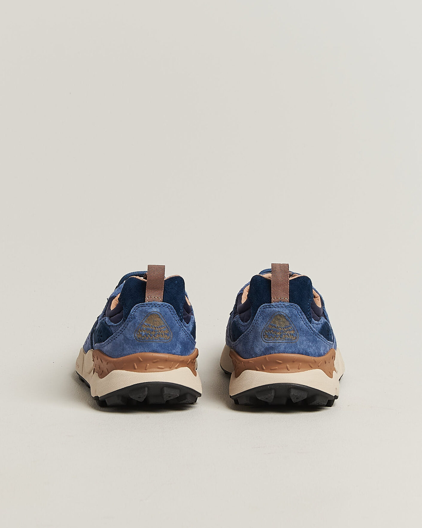 Heren | Sneakers | Flower Mountain | Yamano 3 Suede/Nylon Sneaker Navy/Blue