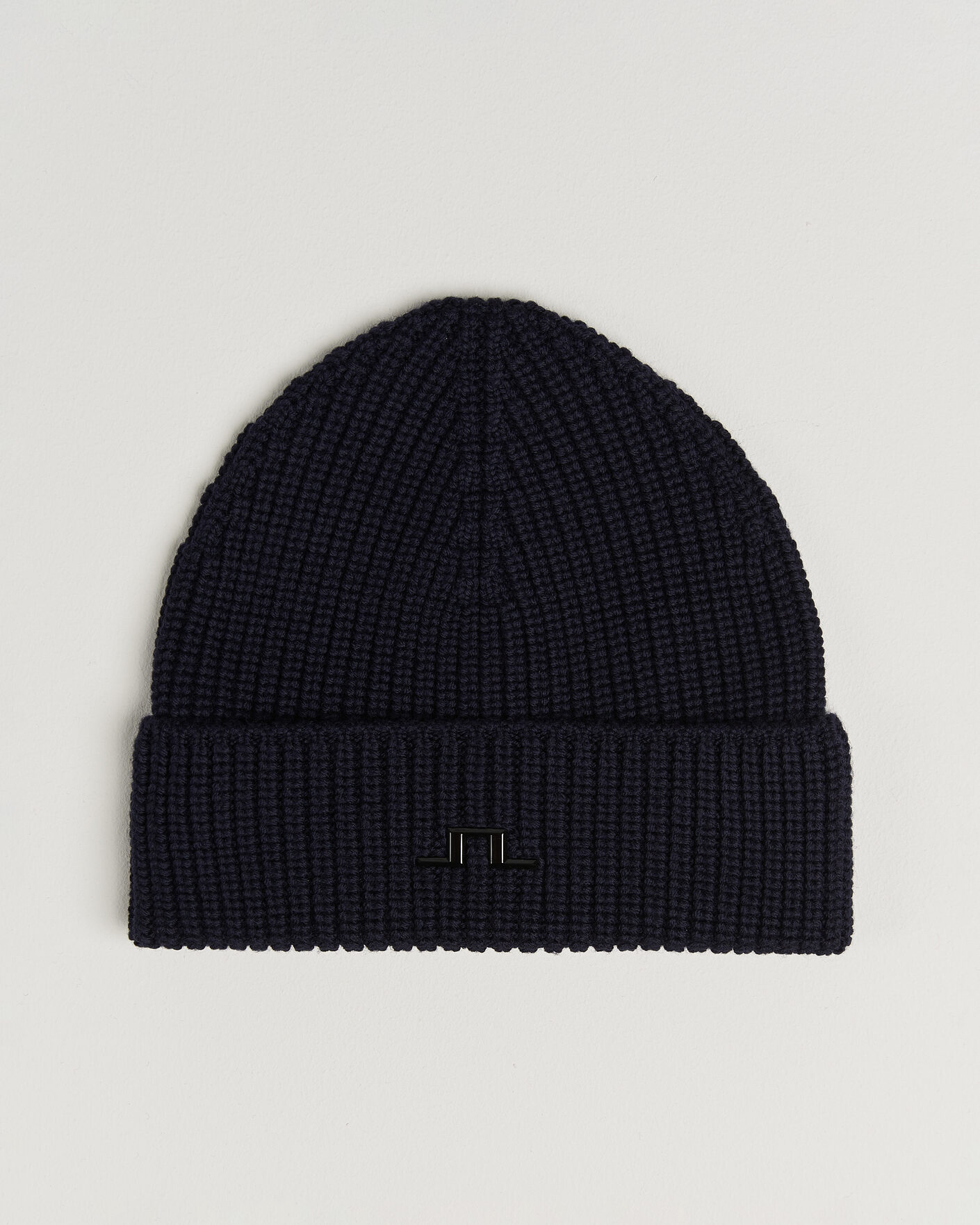 Homme | Bonnets | J.Lindeberg | Merino Beanie JL Navy