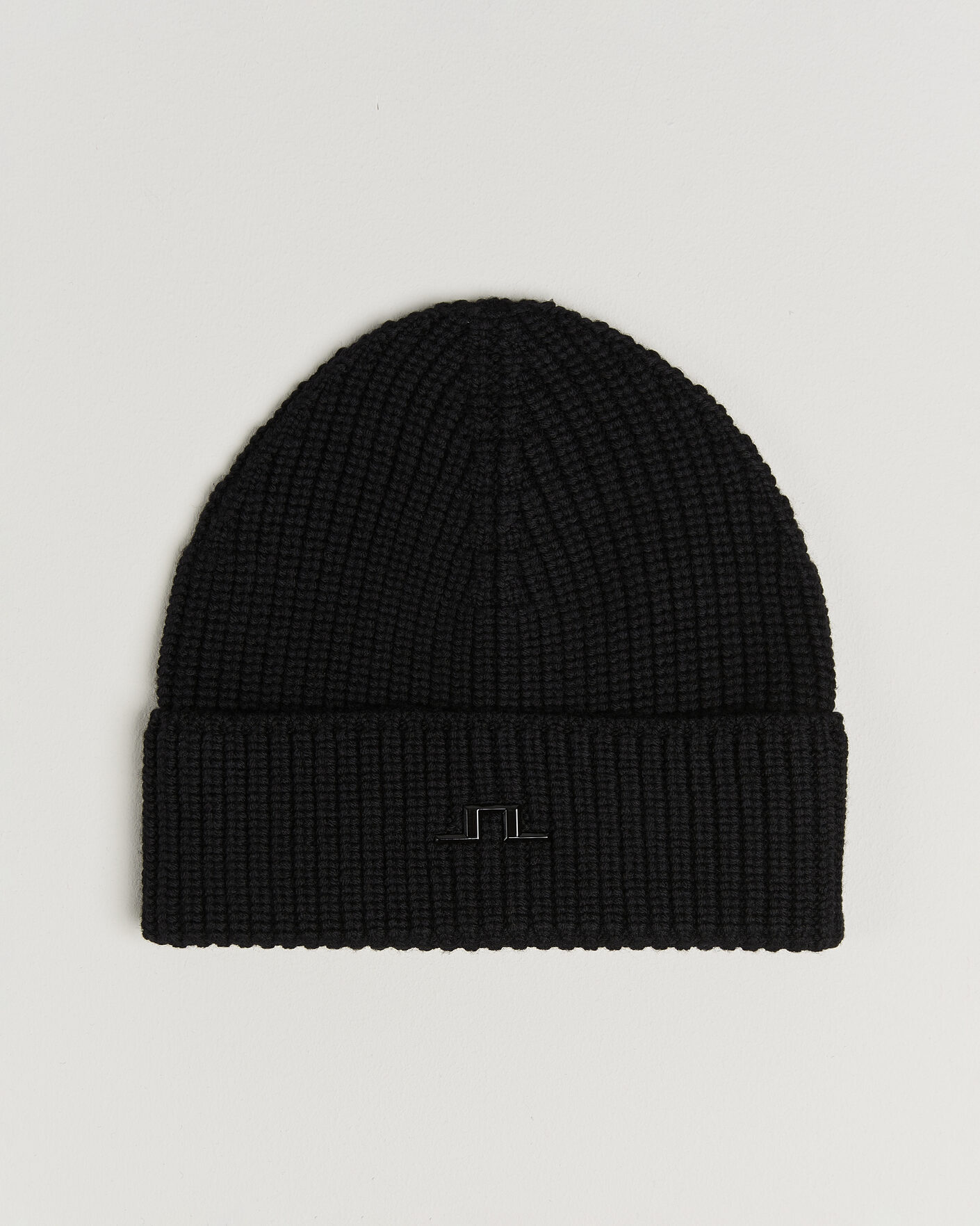 Homme | Bonnets | J.Lindeberg | Merino Beanie Black
