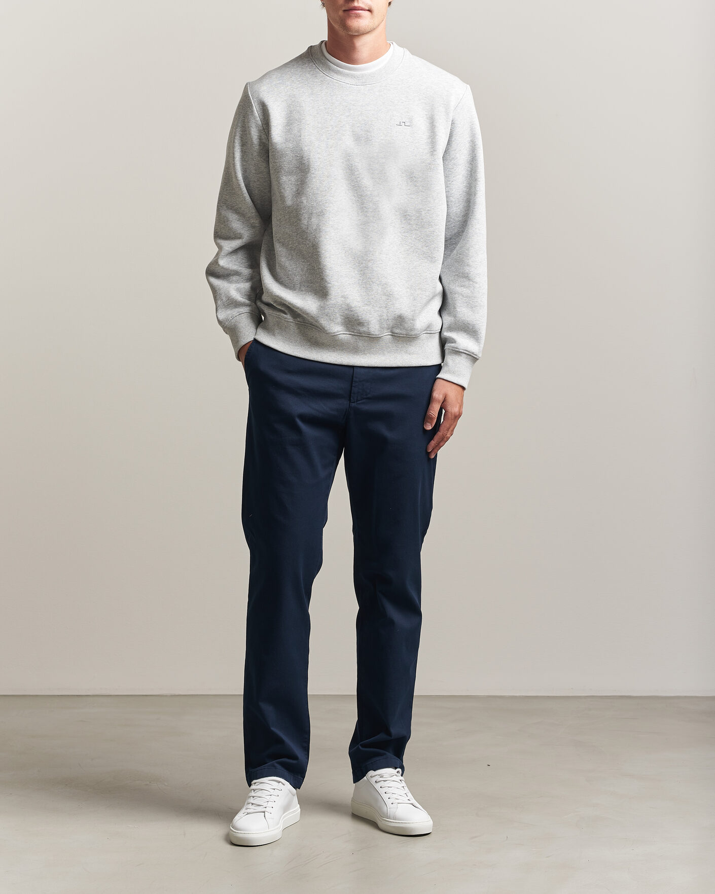 Heren | Broeken | J.Lindeberg | Chaze Cotton Stretch Pants JL Navy