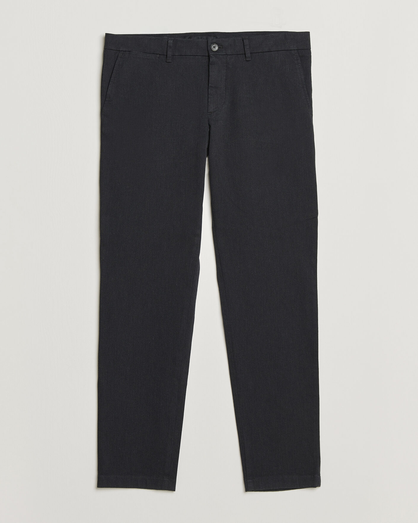 Homme | Pantalons | J.Lindeberg | Chase Stretch Flannel Trousers Dark Grey