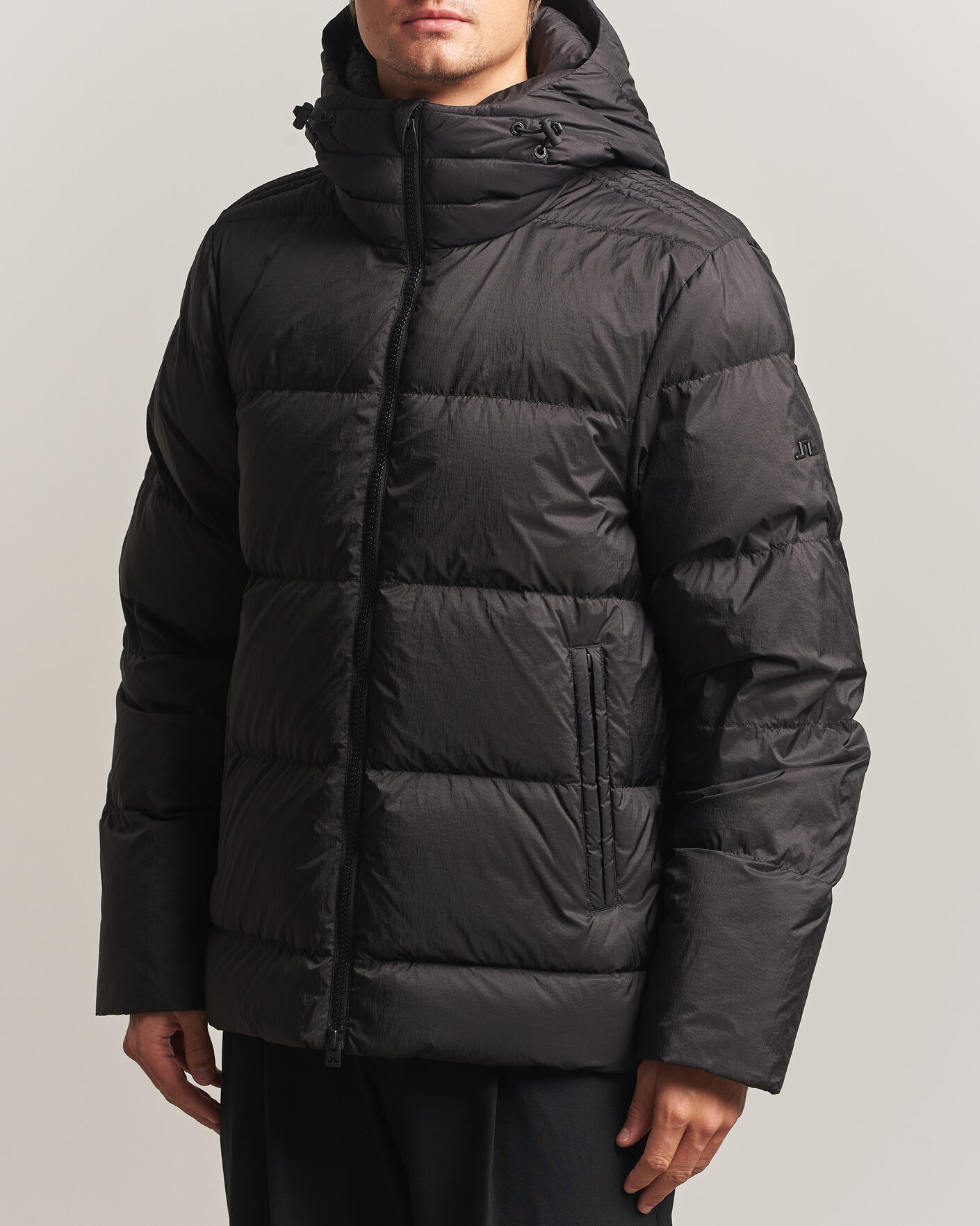 Heren | Jassen | J.Lindeberg | Daryl Crinkle Down Jacket Black