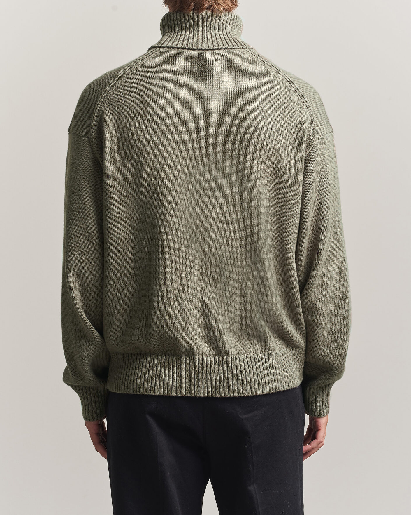 Homme | Pulls Et Tricots | J.Lindeberg | Eddy Wool/Cotton Knitted Turtleneck Brindle
