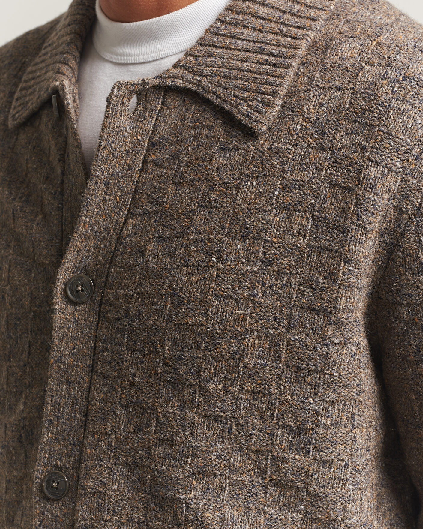 Homme | Pulls Et Tricots | Forét | Area Wool Cardigan Jacket Taupe