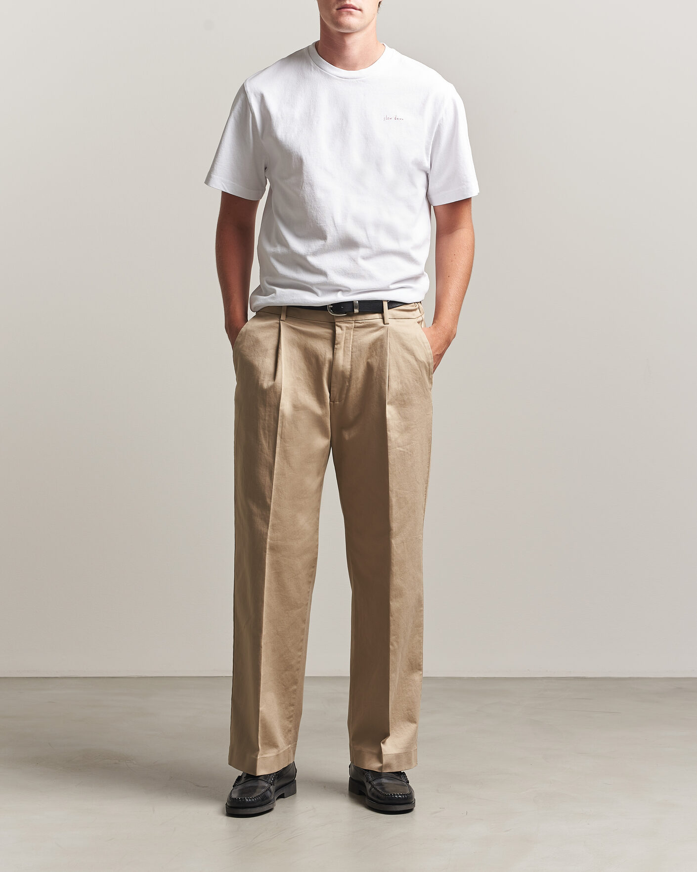 Homme | T-shirts | Forét | Haze T-Shirt White