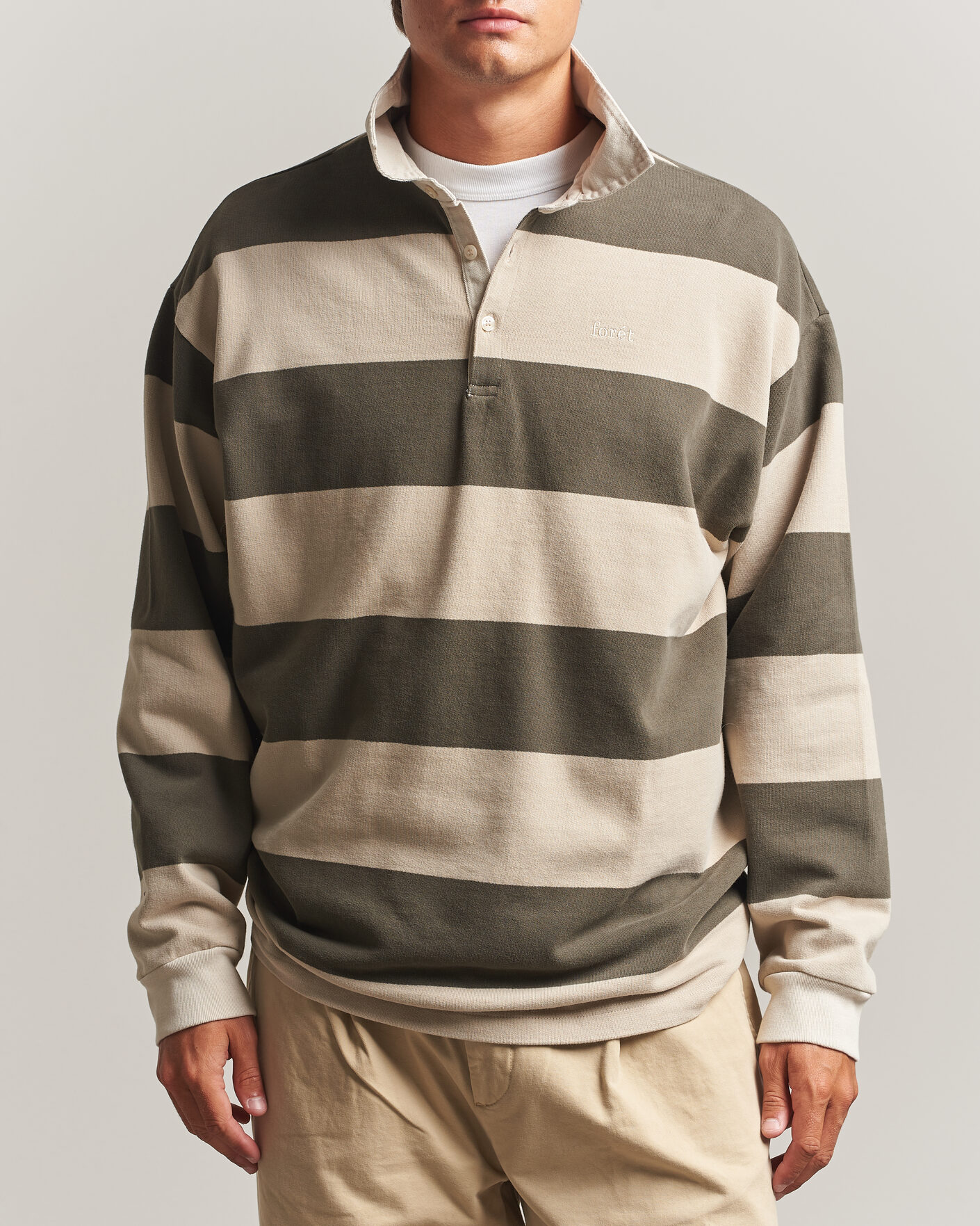 Homme | Pulls Et Tricots | Forét | Match Rugby Sweatshirt Wood Stripe