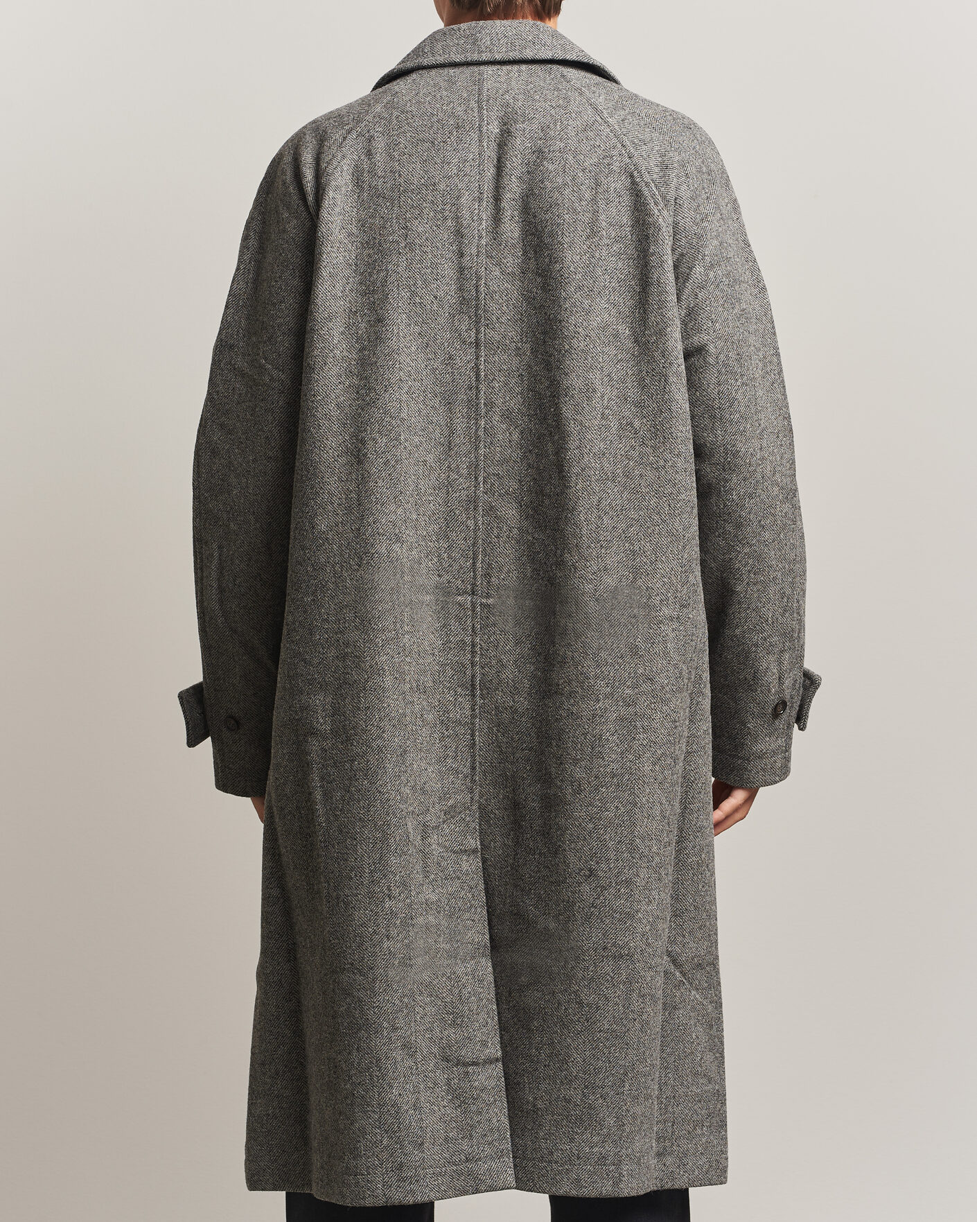 Homme | Manteaux Et Vestes | Forét | Pine Wool Coat Grey Herringbone