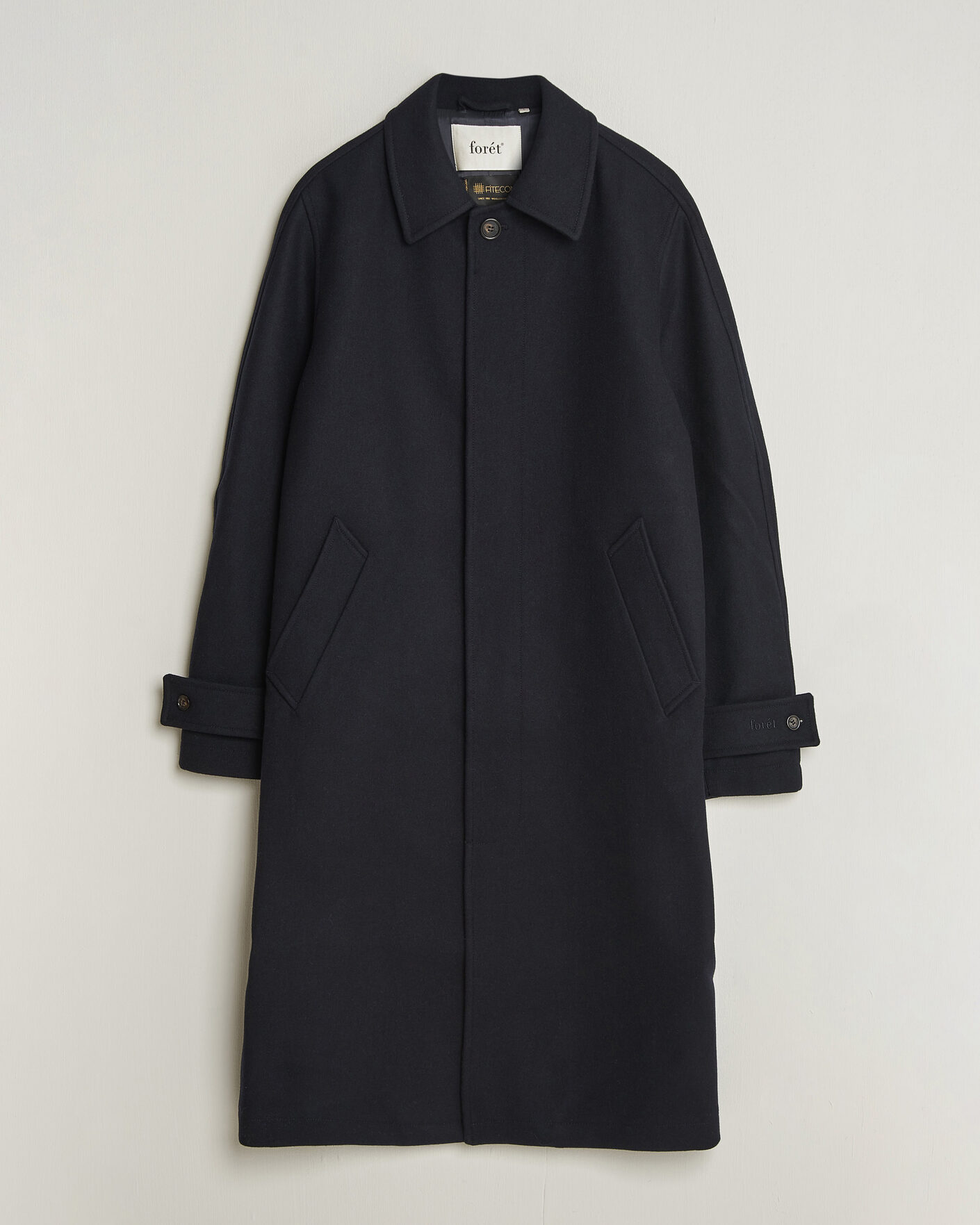 Homme | Manteaux Et Vestes | Forét | Pine Wool Coat Navy