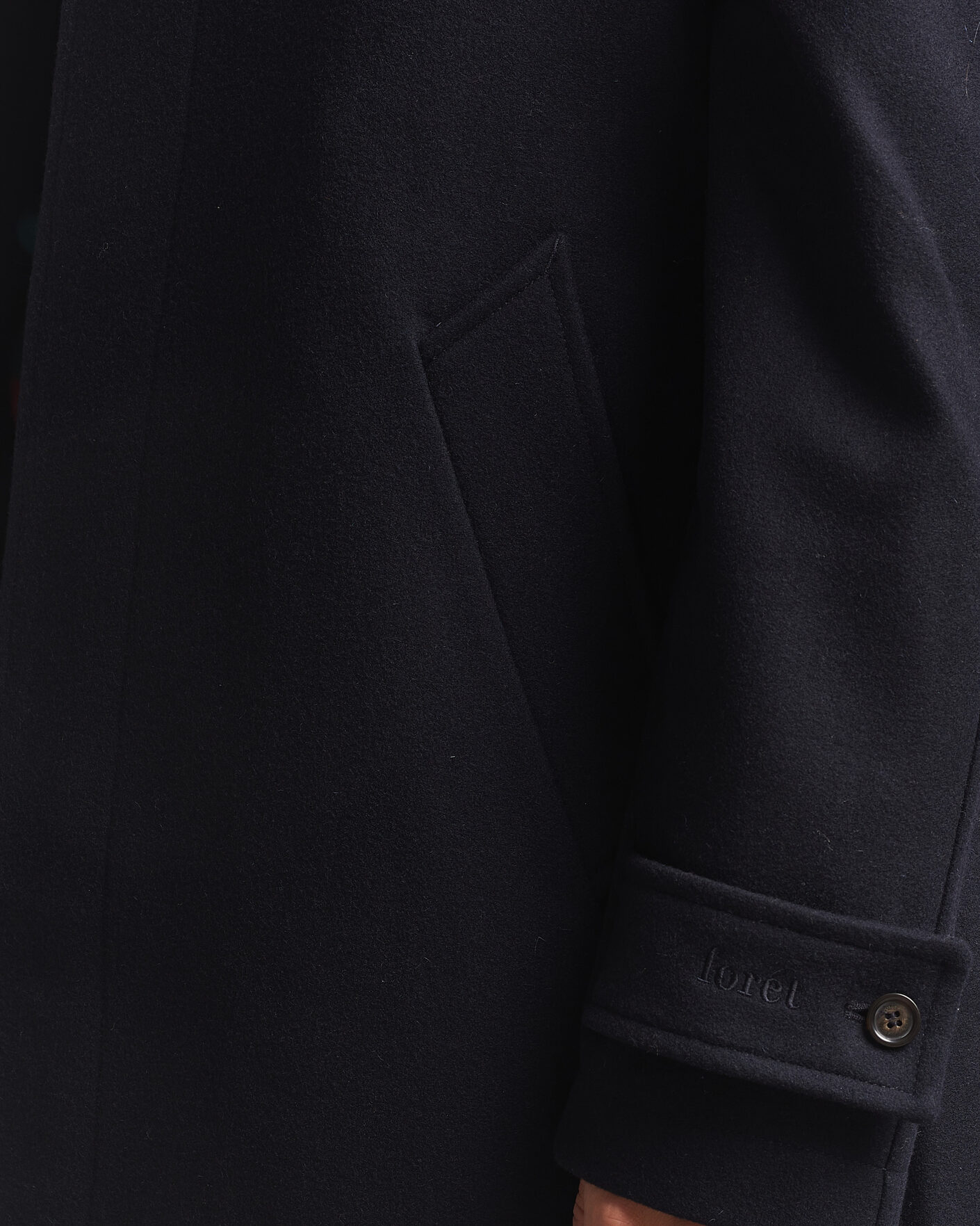 Homme | Manteaux Et Vestes | Forét | Pine Wool Coat Navy