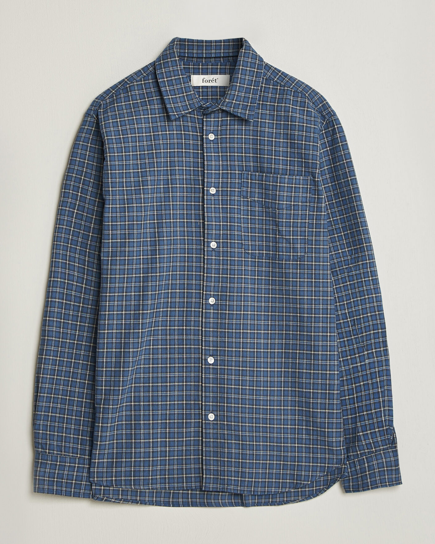 Homme | Chemises | Forét | Ridge Flannel Check Shirt Navy