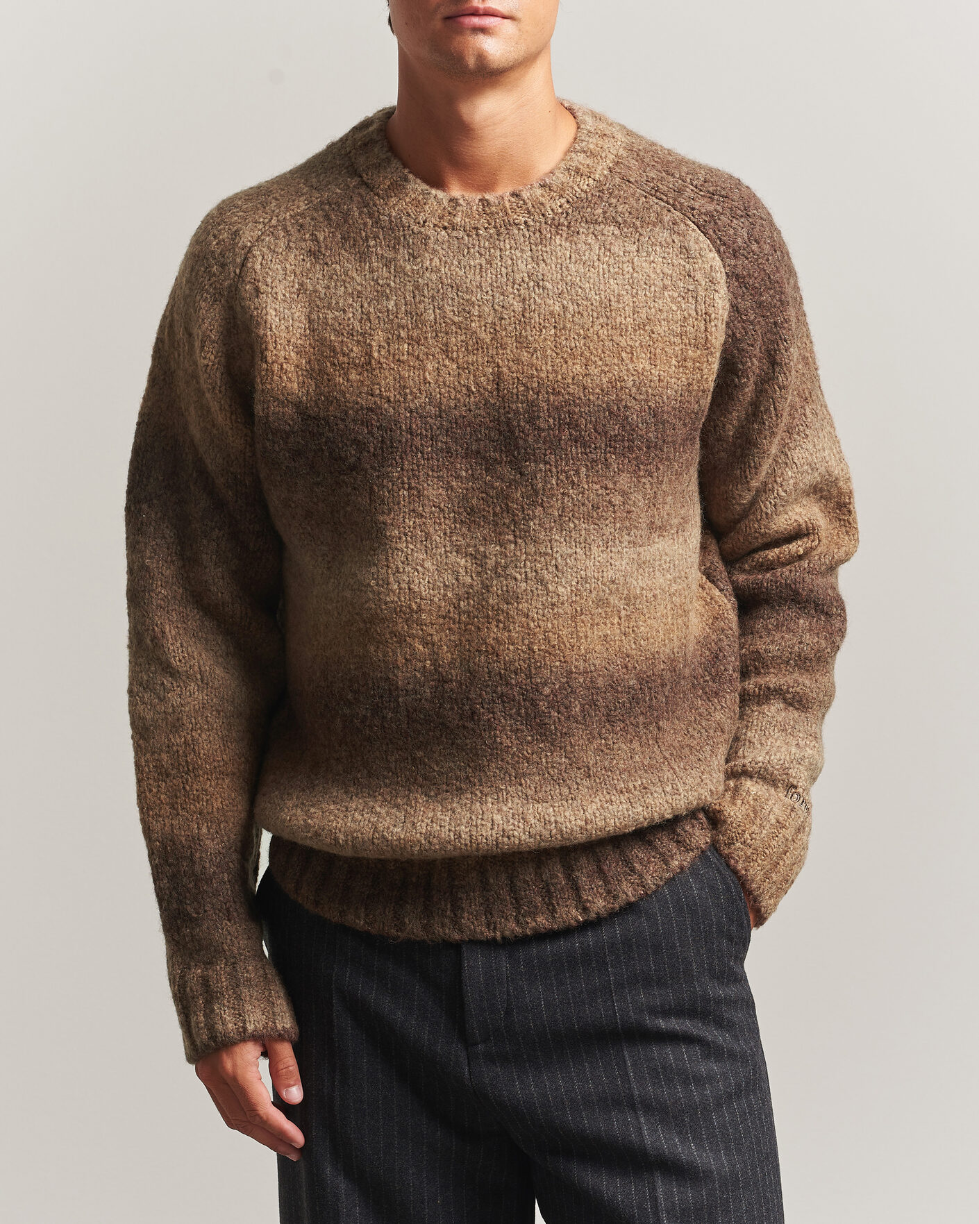 Homme | Pulls Et Tricots | Forét | Space Yarn Crew Neck Brown