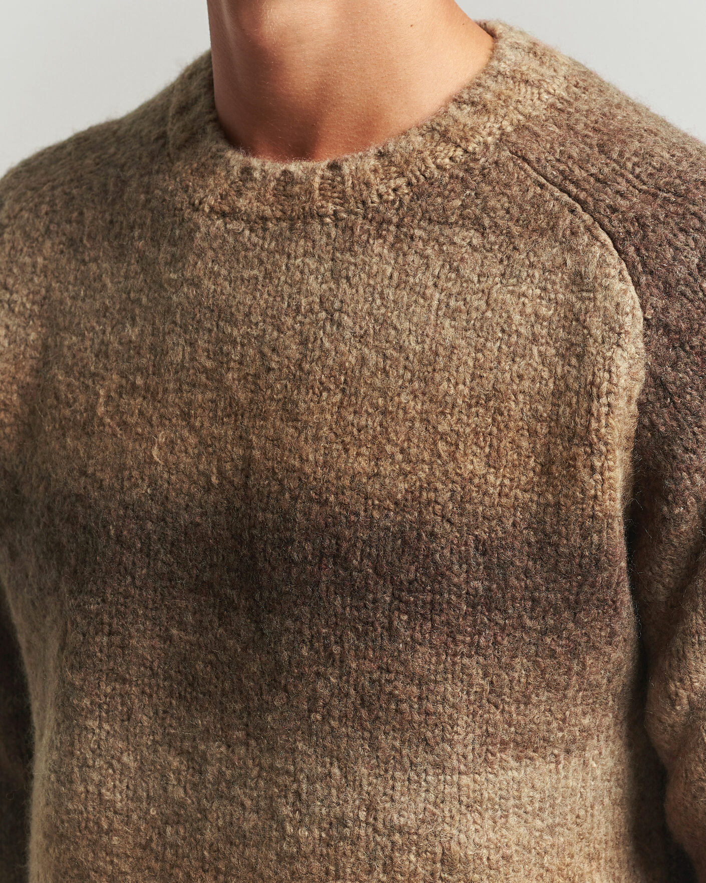 Homme | Pulls Et Tricots | Forét | Space Yarn Crew Neck Brown