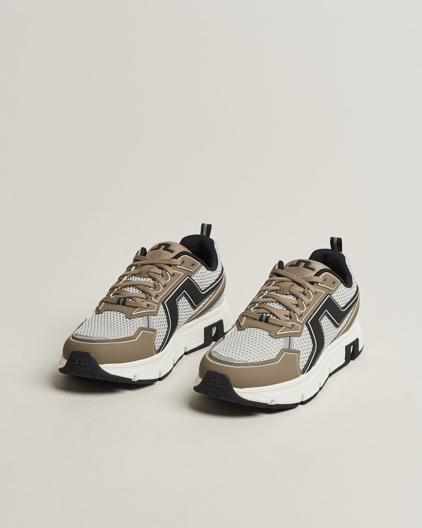 Homme | Baskets | J.Lindeberg | Vent 500 Sport Running Sneaker Brindle