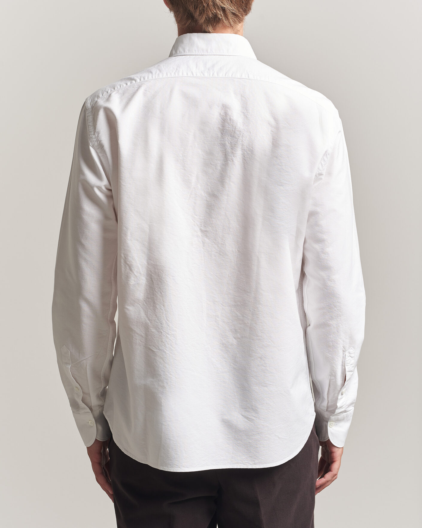 Heren | Overhemden | Grigio | Oxford Button Down Shirt White