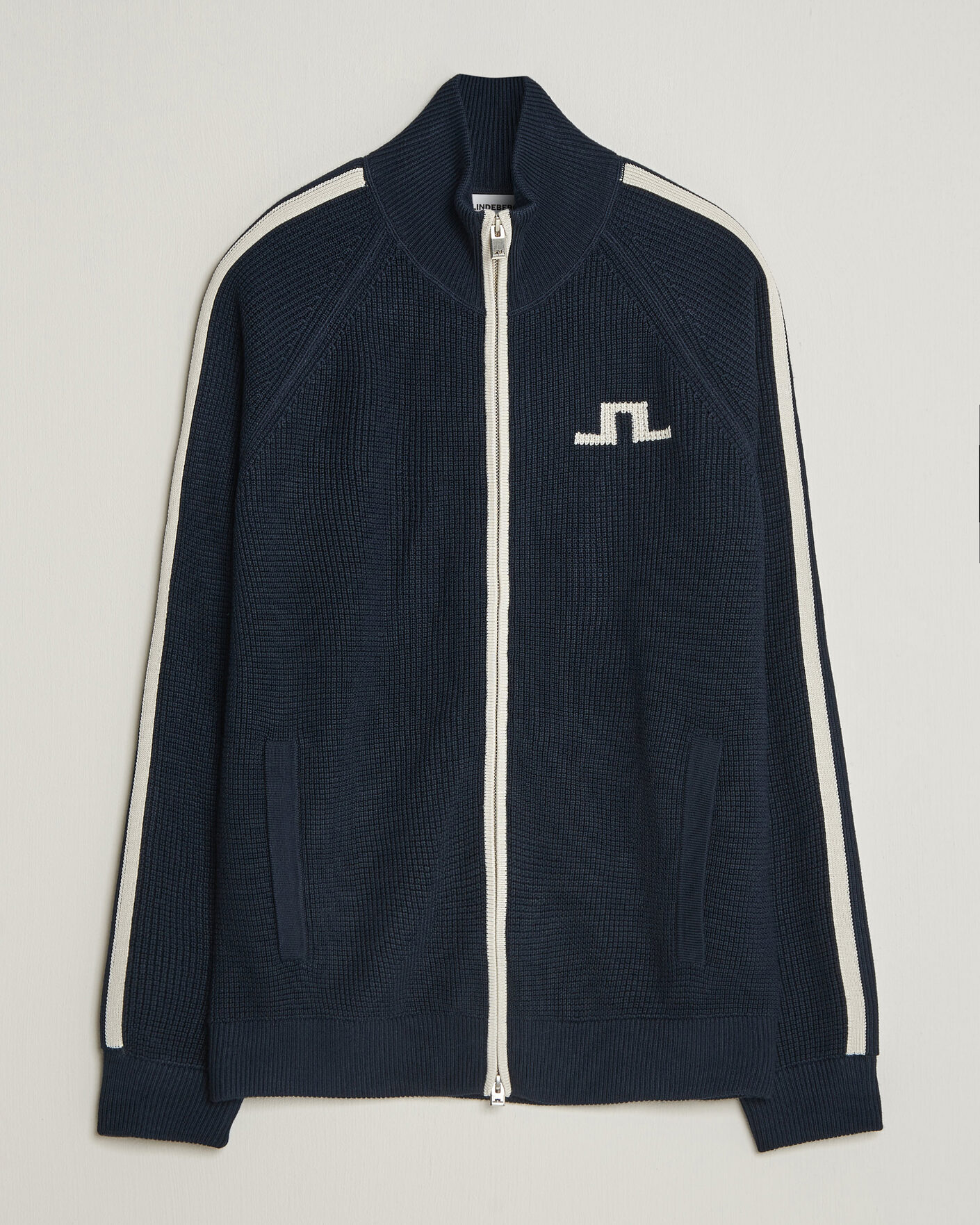 Homme | Pulls Et Tricots | J.Lindeberg | Craig Knitted Full Zip JL Navy