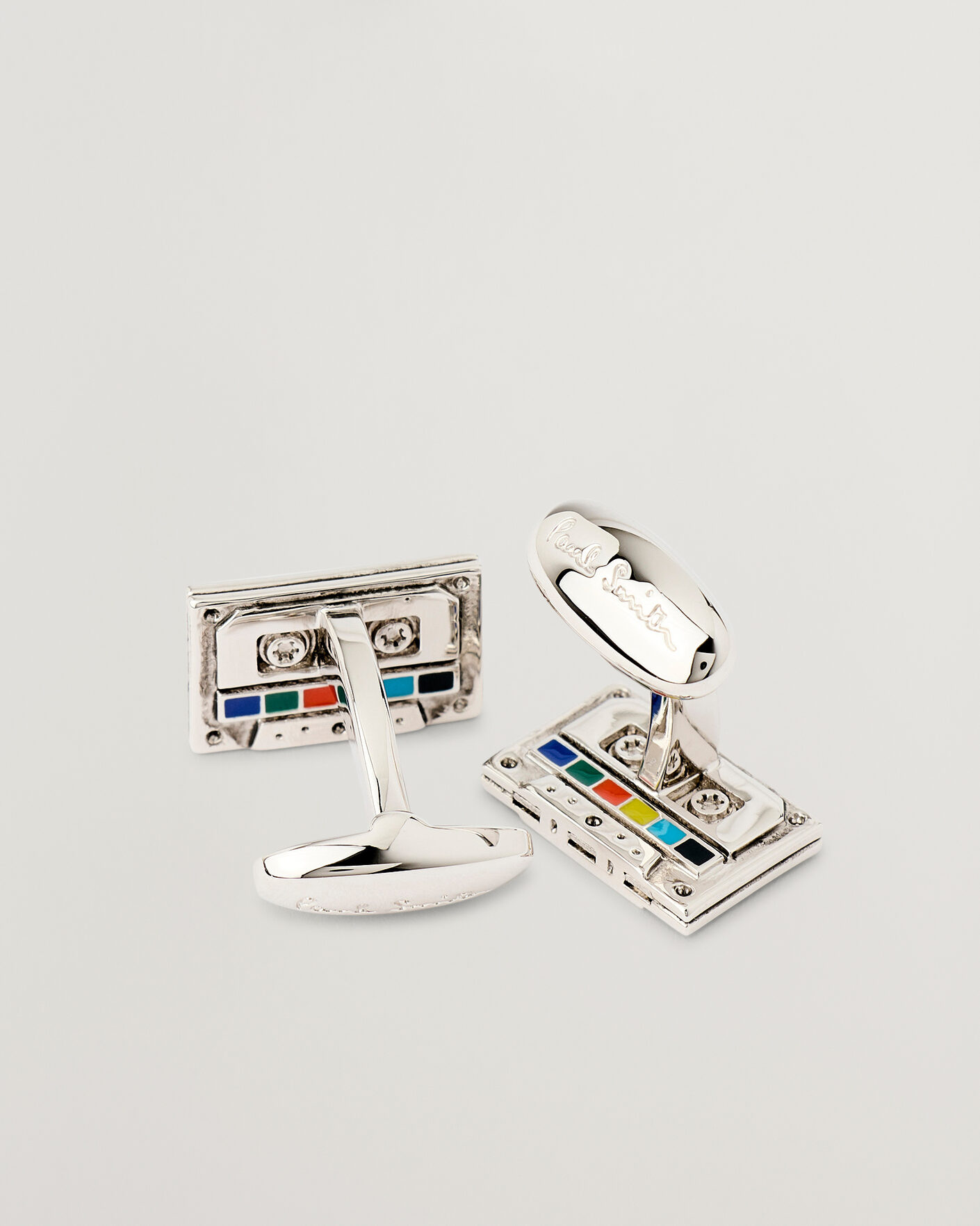 Homme | Boutons De Manchette | Paul Smith | Tape Cufflink Silver