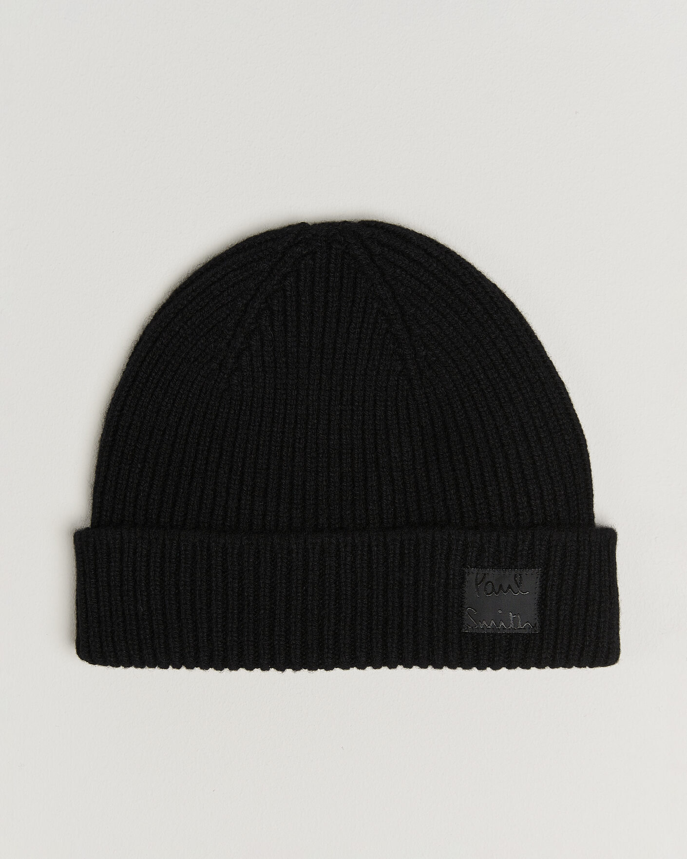 Heren | Mutsen | Paul Smith | Cashmere Beanie Black