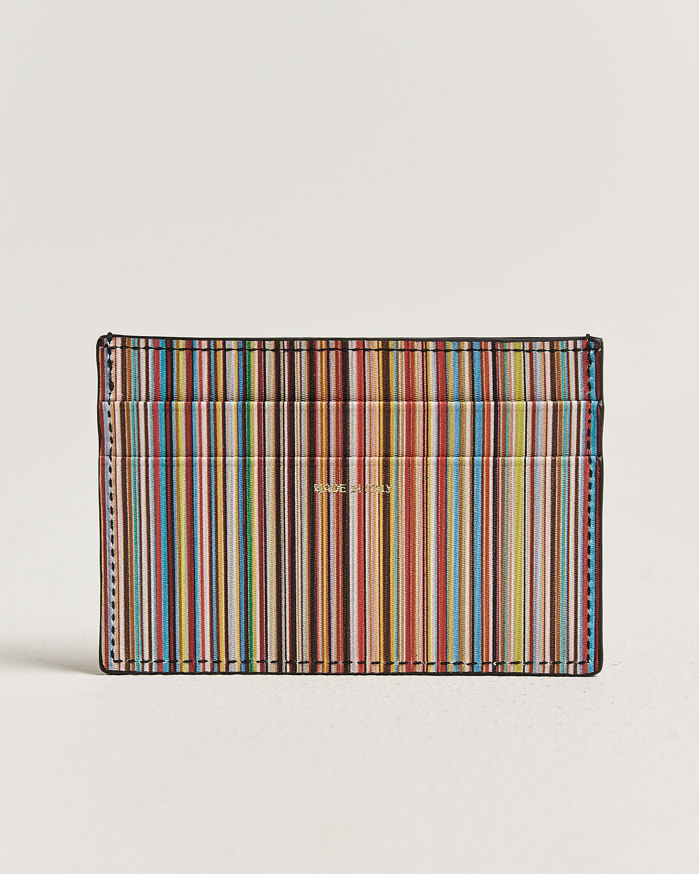 Homme | Portefeuilles | Paul Smith | Signature Stripe Card Holder Black