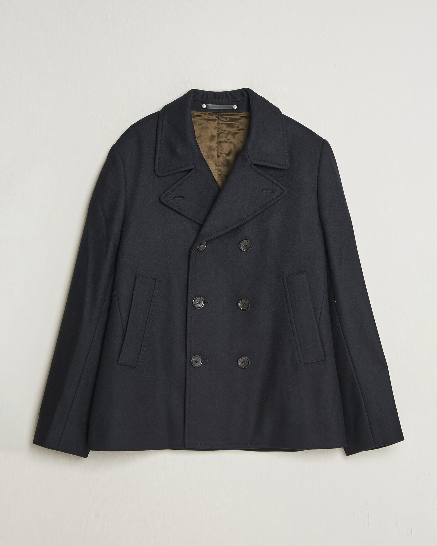 Heren | Jassen | PS Paul Smith | Wool Peacoat Navy