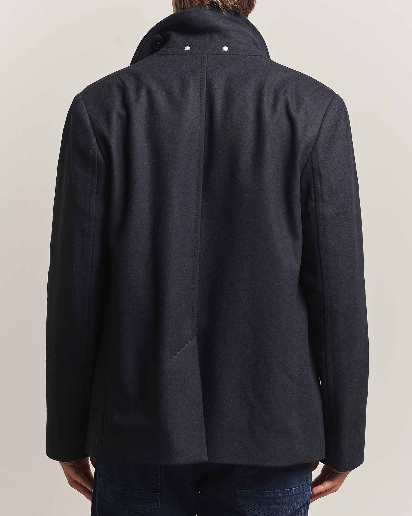 Heren | Jassen | PS Paul Smith | Wool Peacoat Navy