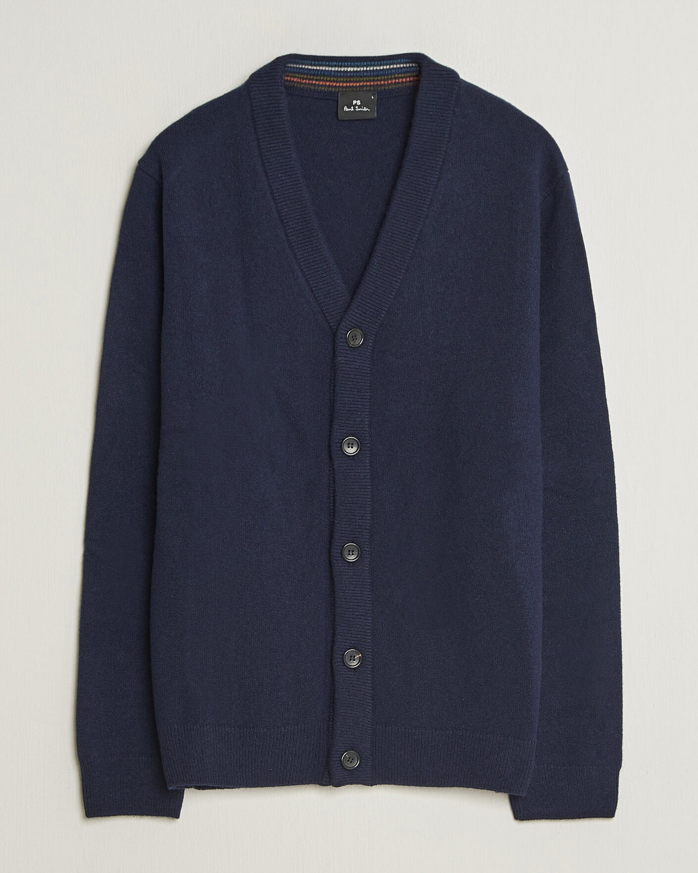 Heren | Truien | PS Paul Smith | Wool Knitted Cardigan Navy