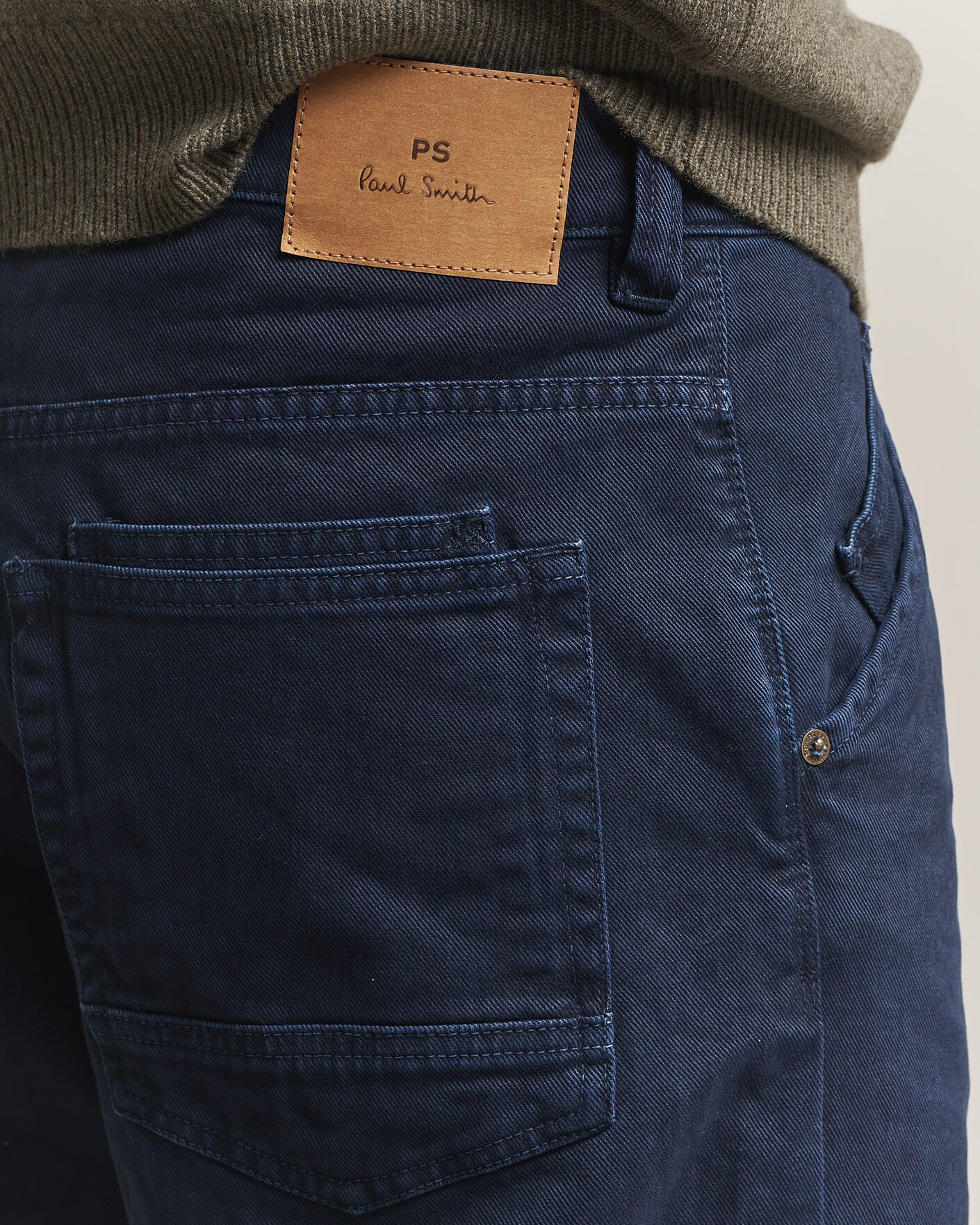 Heren | Broeken | PS Paul Smith | Relaxed Fit 5-Pocket Pants Navy