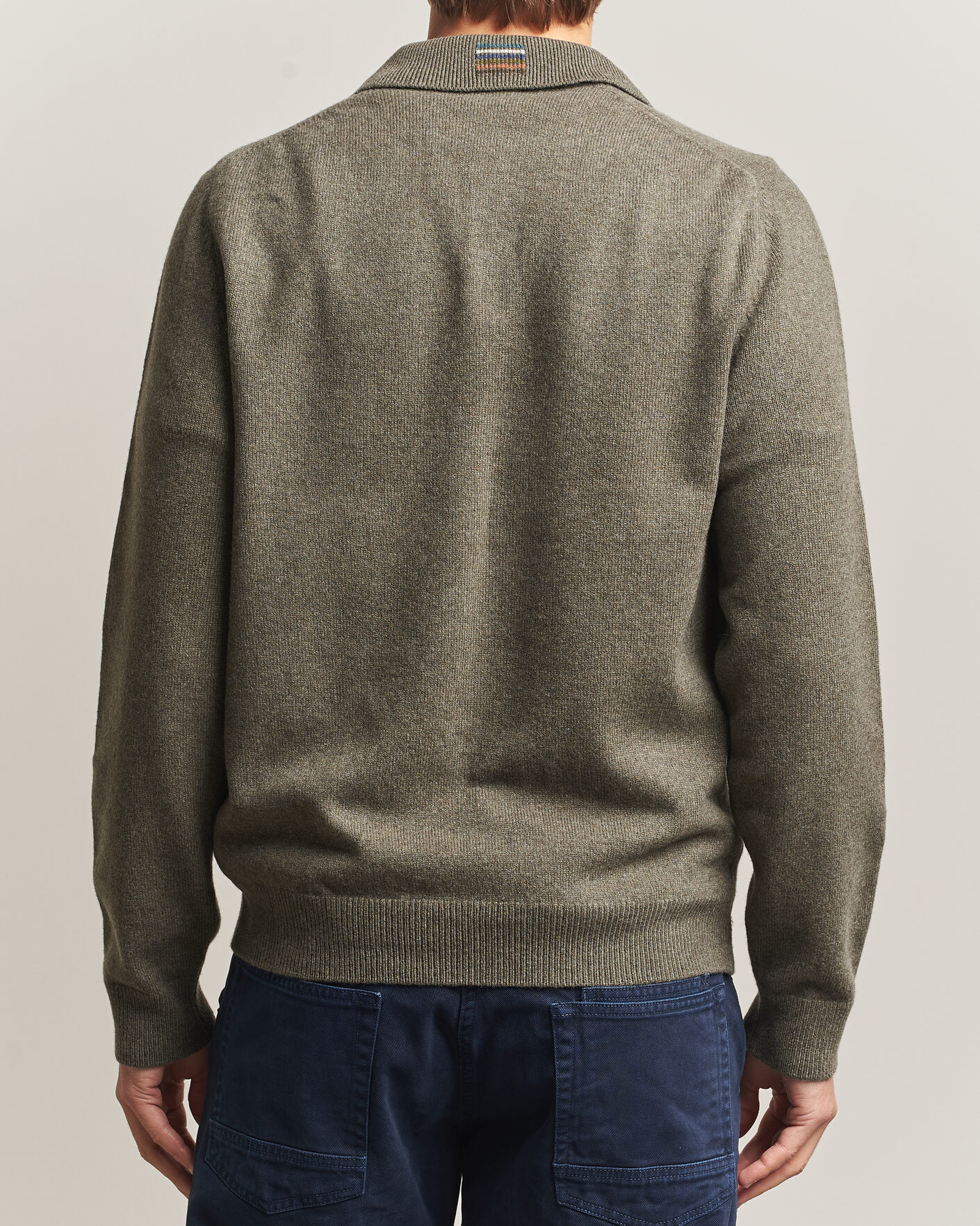 Heren | Truien | PS Paul Smith | Wool Knitted Polo Green