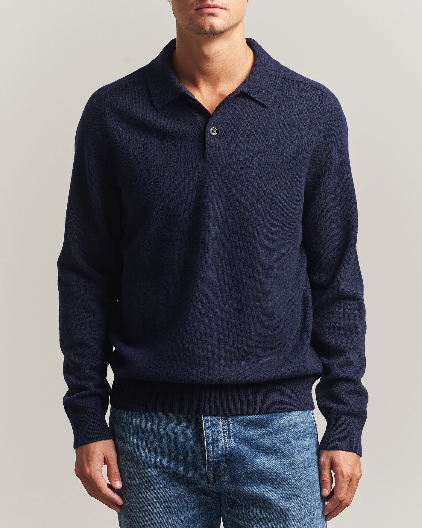 Homme | Pulls Et Tricots | PS Paul Smith | Wool Knitted Polo Navy