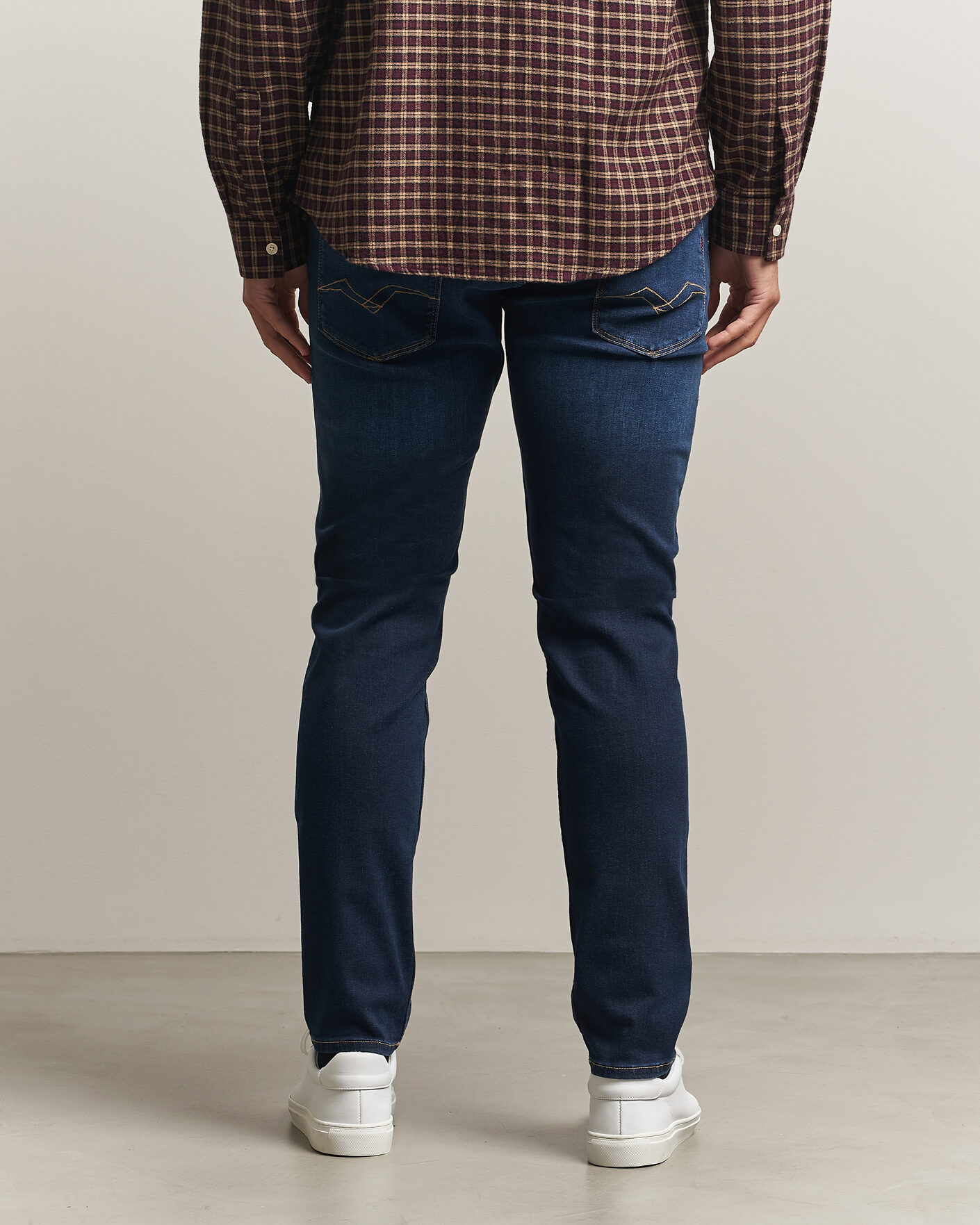 Homme | Jeans | Replay | Anbass Powerstretch Jeans Dark Blue