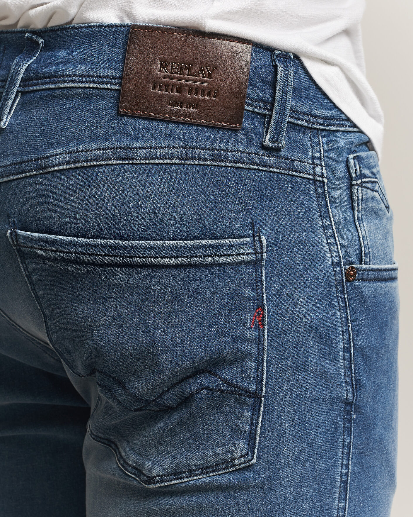 Homme | Jeans | Replay | Anbass Hyperflex Jeans Dark Blue