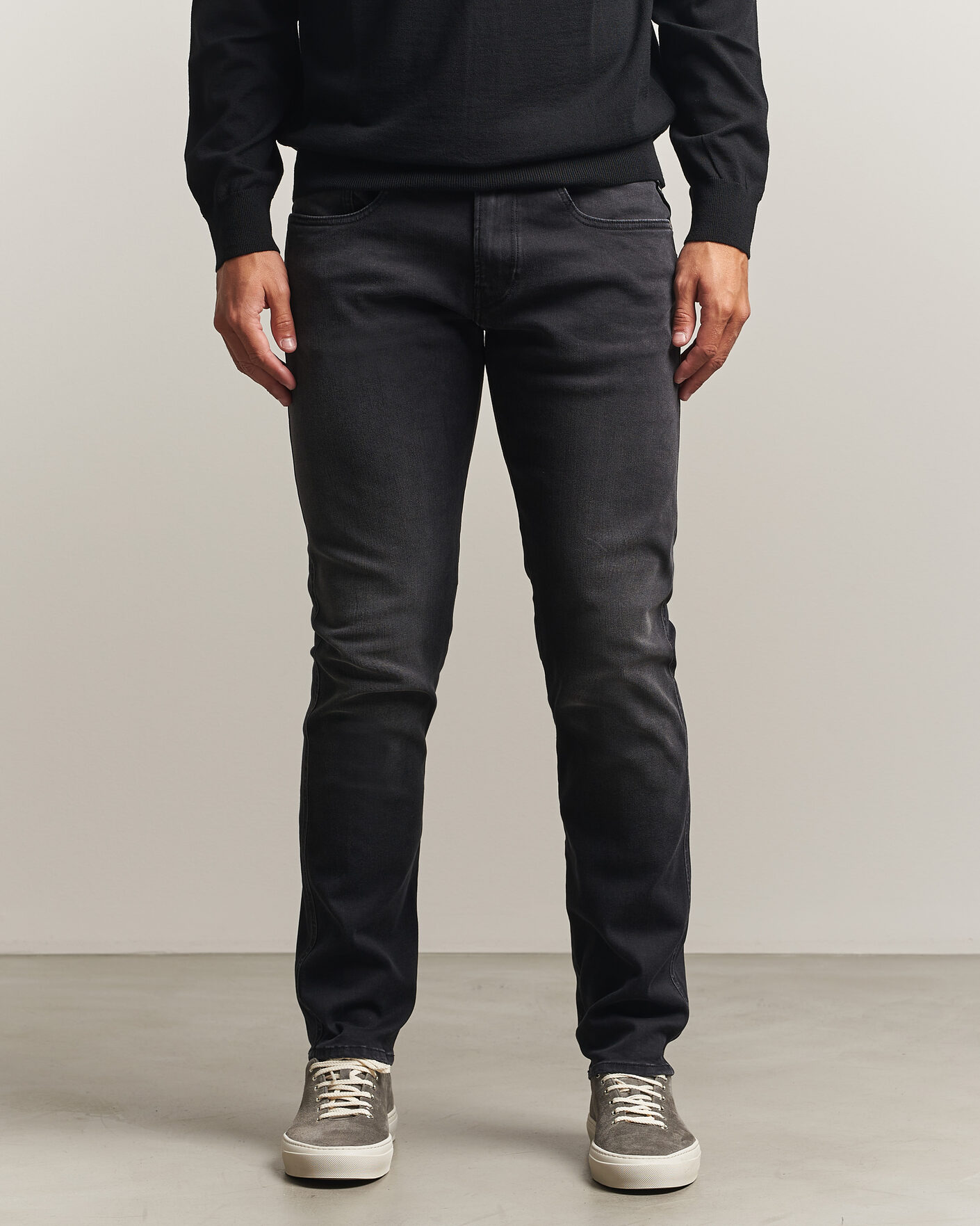Homme | Jeans | Replay | Anbass Hyperflex Jeans Washed Black
