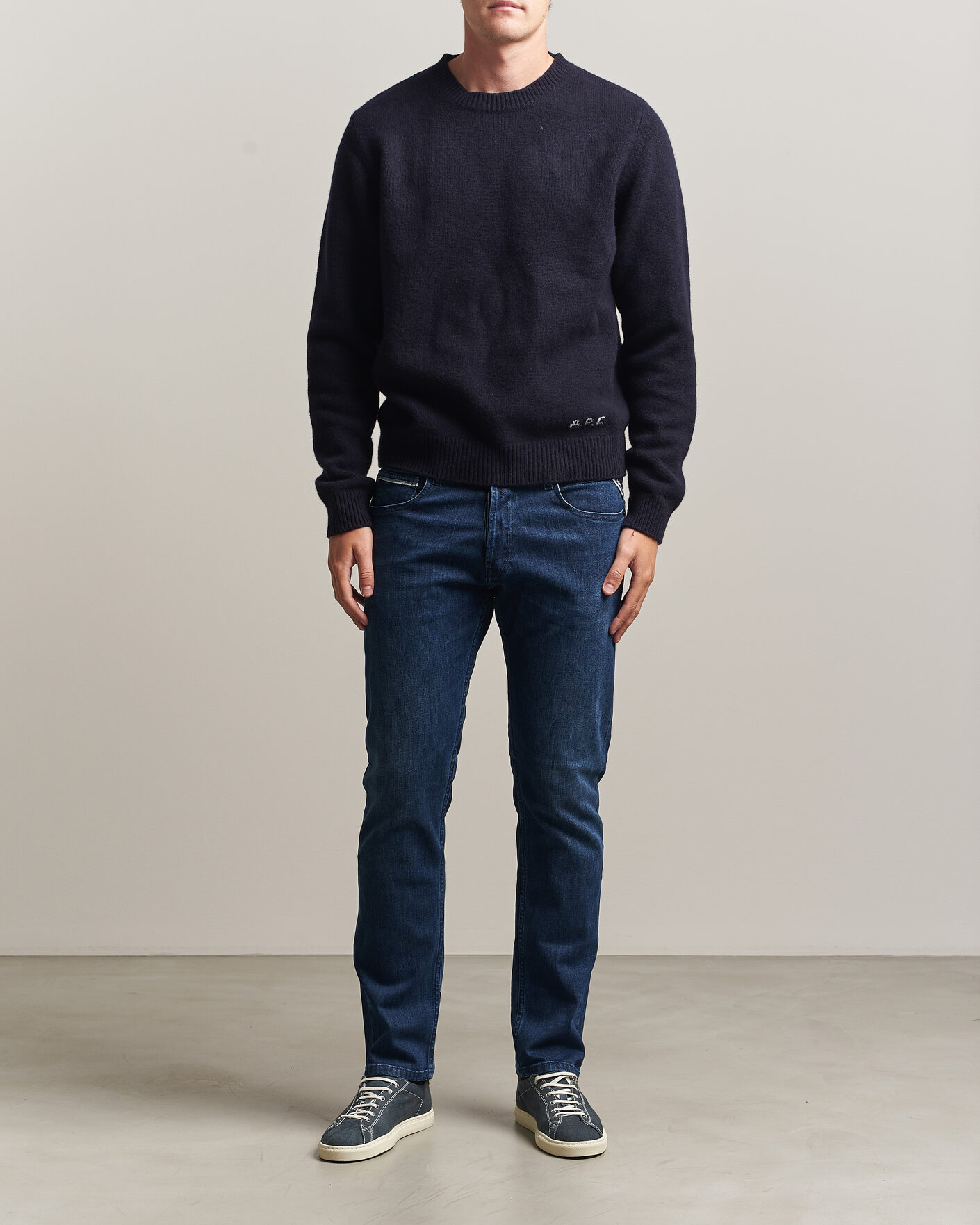 Homme | Jeans | Replay | Grover Powerstretch Jeans Dark Blue