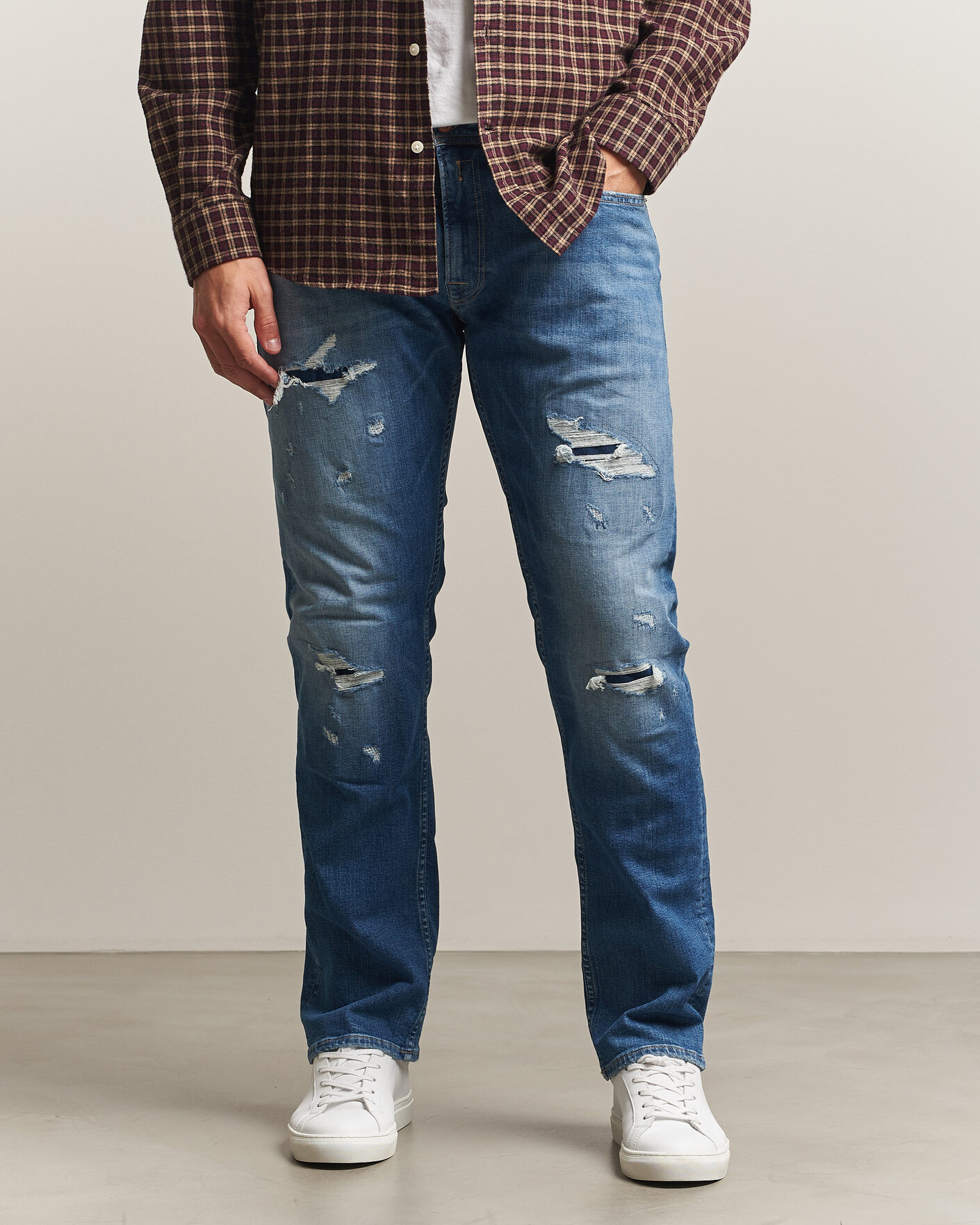Homme | Jeans | Replay | Rocco Comfort Fit Super Stretch DNA Jeans Medium Blue