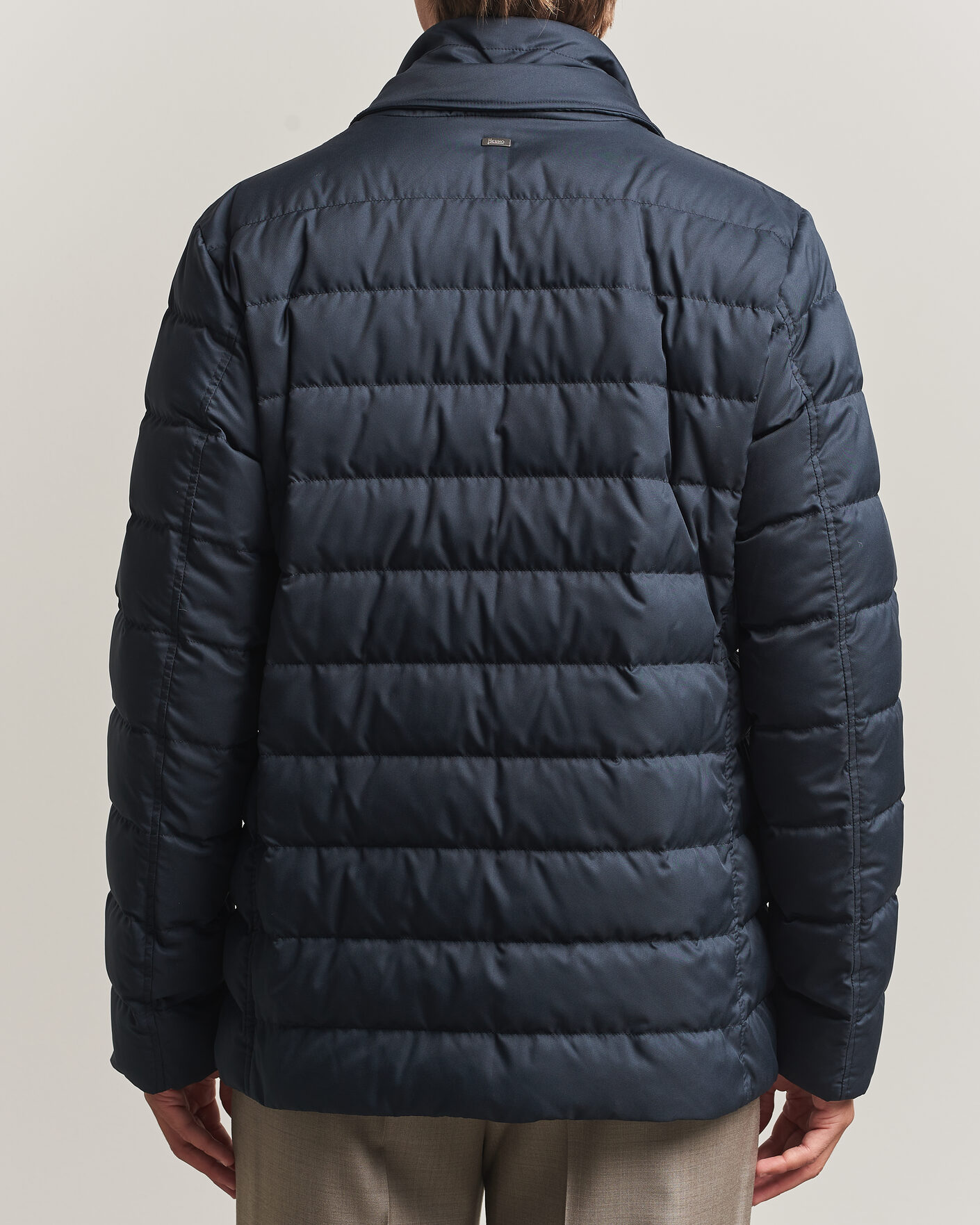 Homme | Manteaux Et Vestes | Herno | Nylon Down Blazer Navy