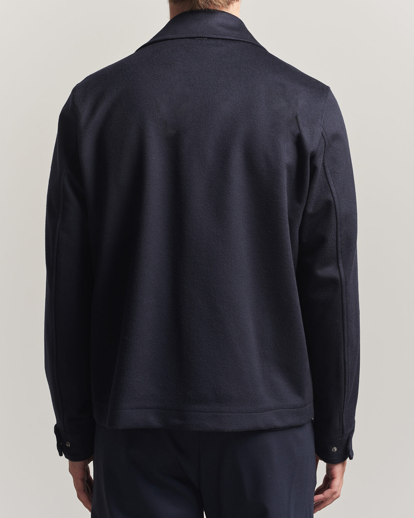 Homme | Manteaux Et Vestes | Herno | Cashmere Overshirt Navy