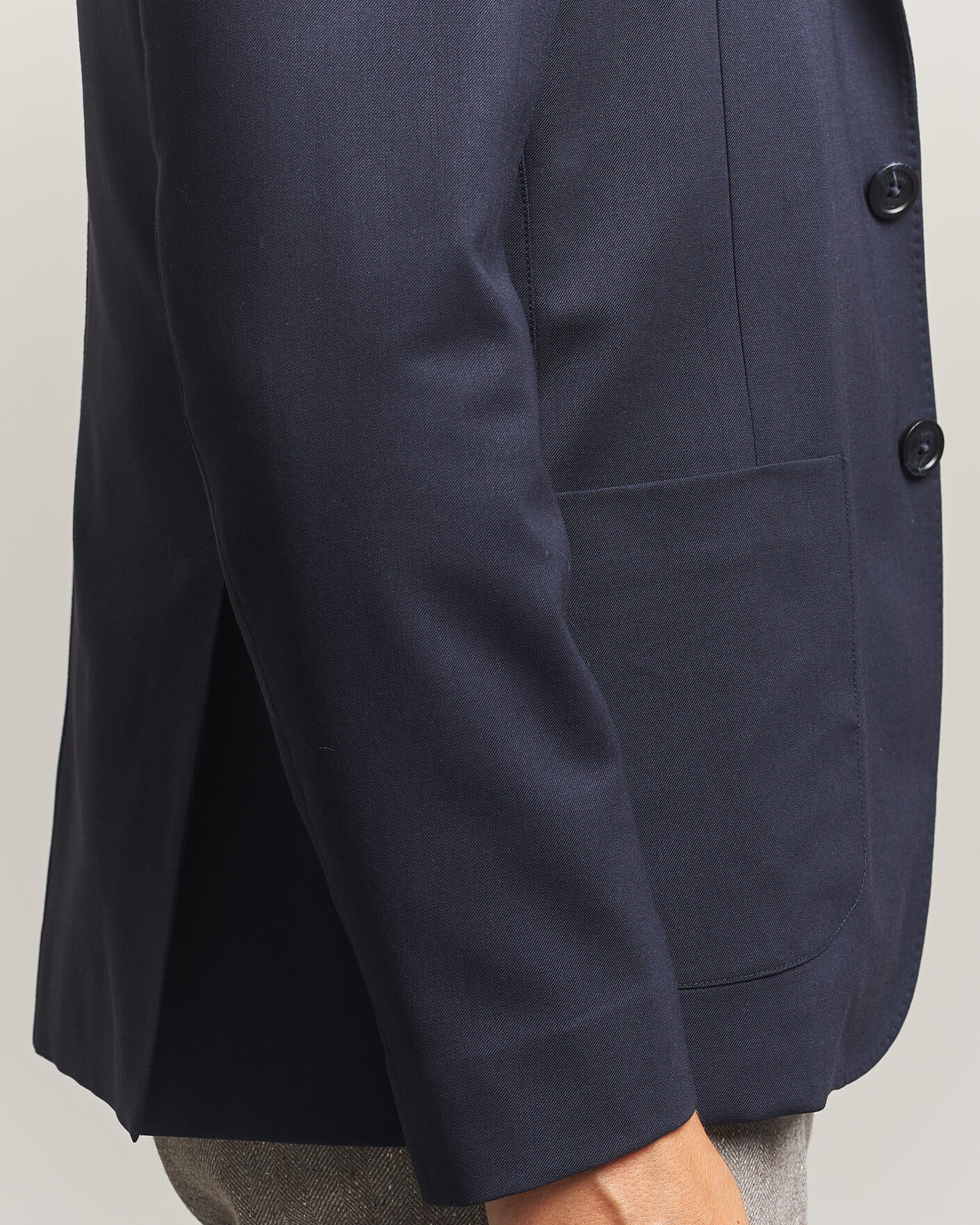 Heren | Blazers | Herno | Wool Blazer Navy