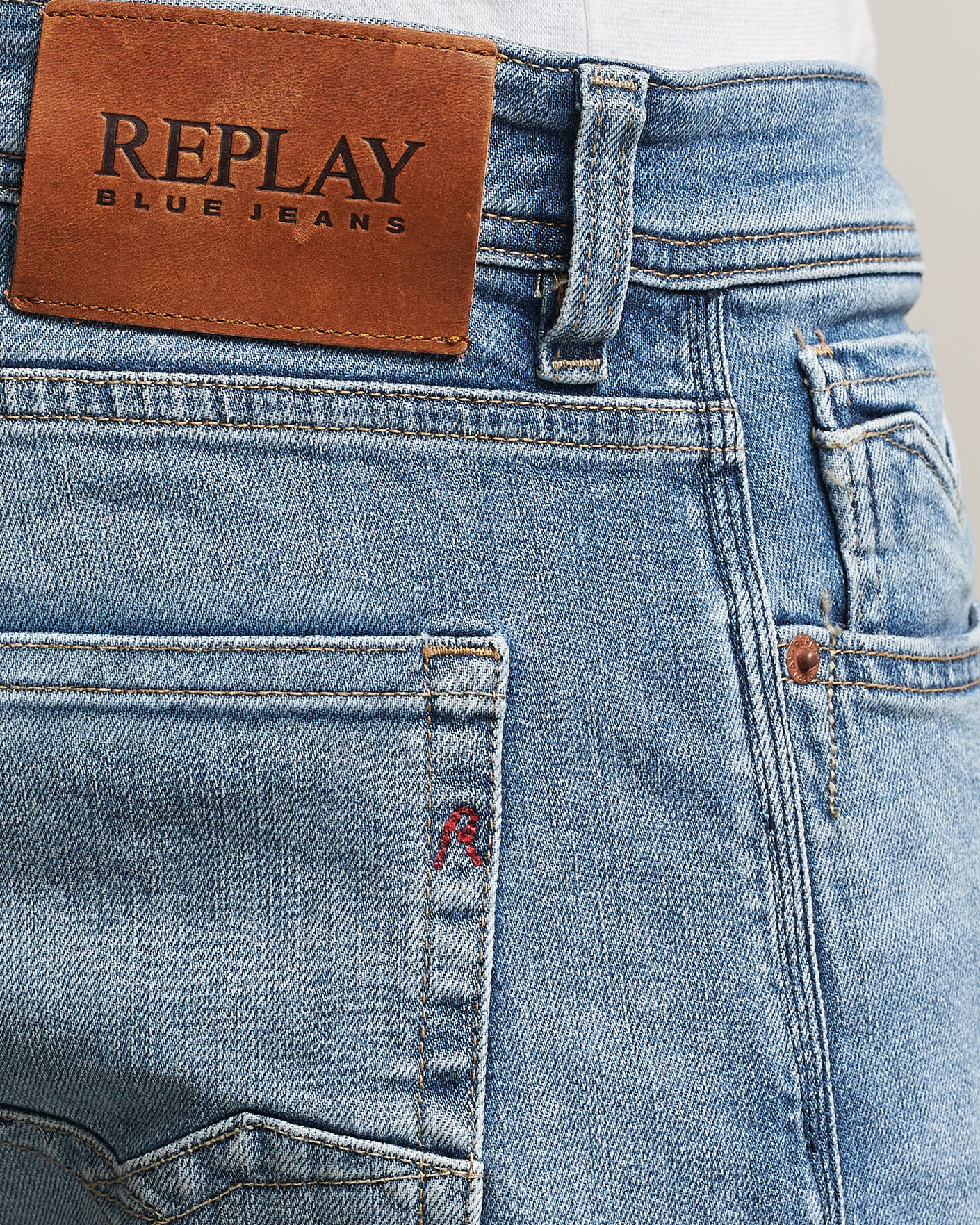 Homme | Jeans | Replay | Rocco Comfort Fit Original Jeans Light Blue