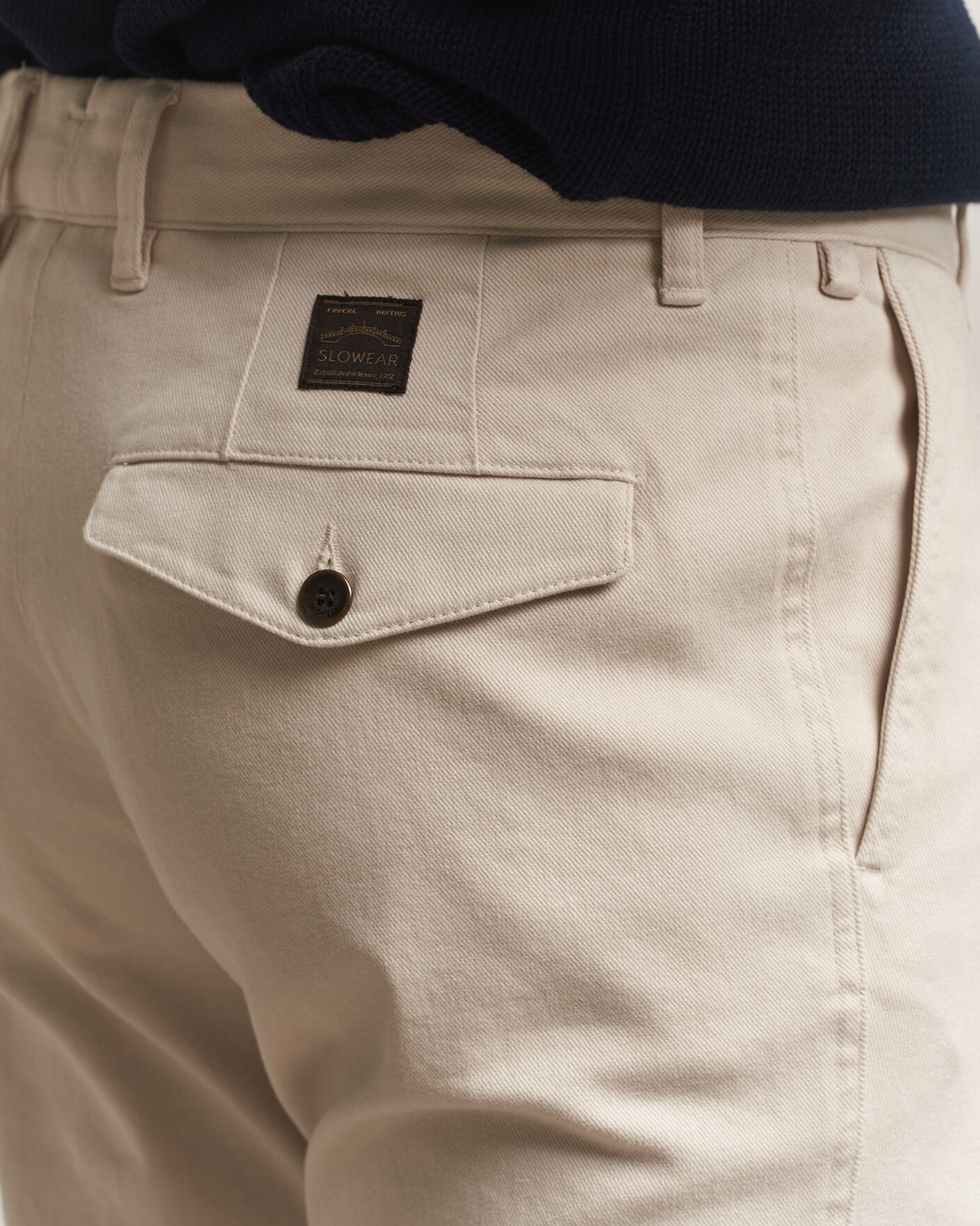 Homme | Pantalons | Incotex | Regular Fit Cover Chinos Off White
