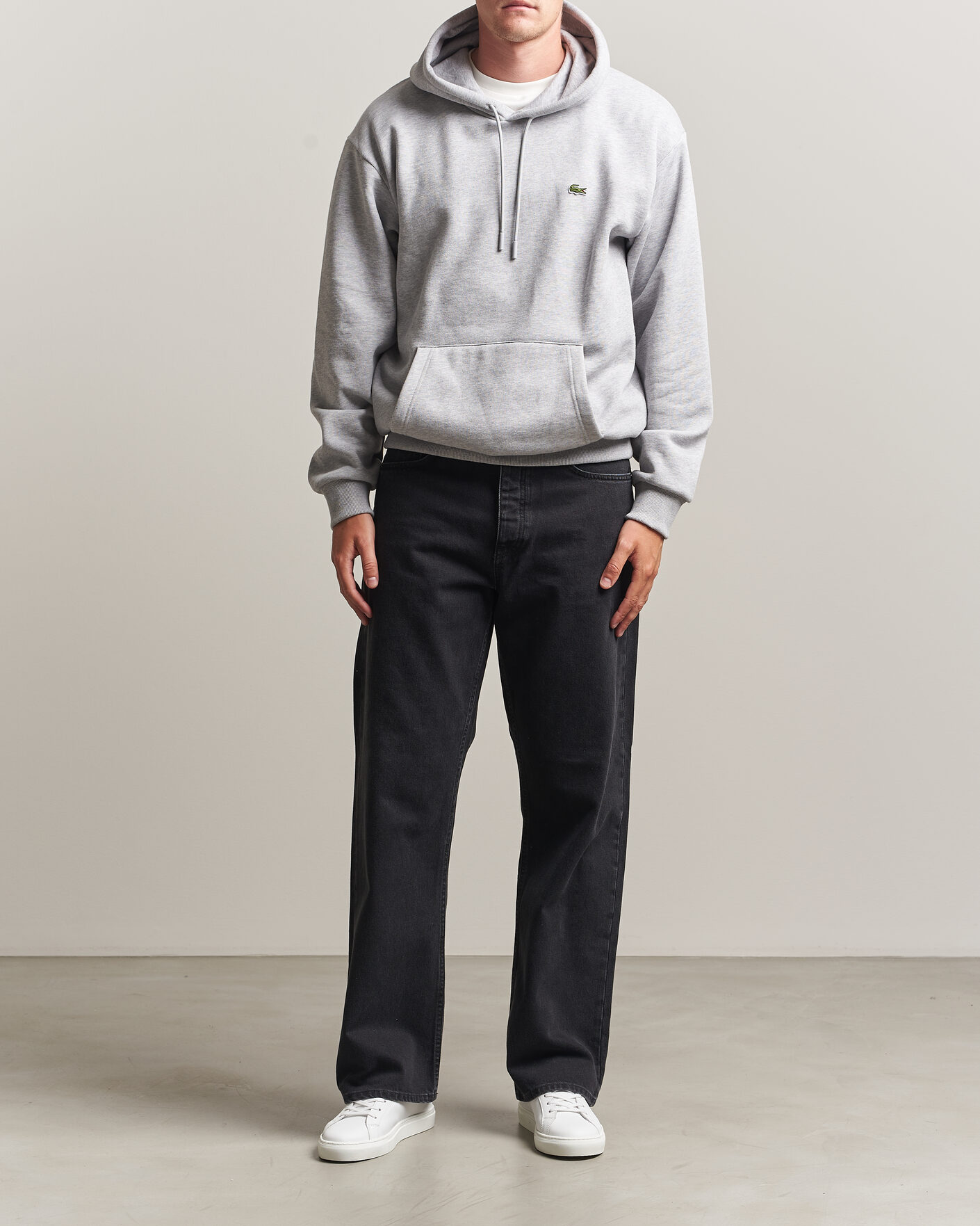 Homme | Pulls Et Tricots | Lacoste | Hoodie Silver Chine