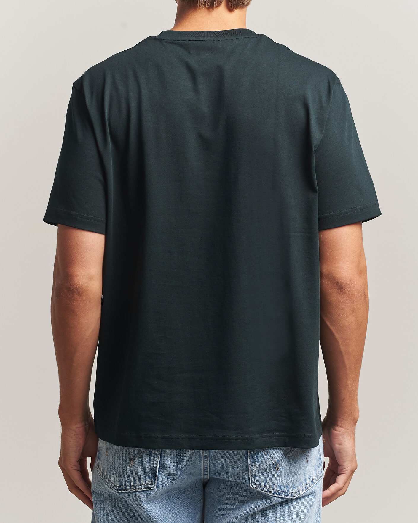 Homme | T-shirts | Lacoste | Crew Neck T-Shirt Dark Varech