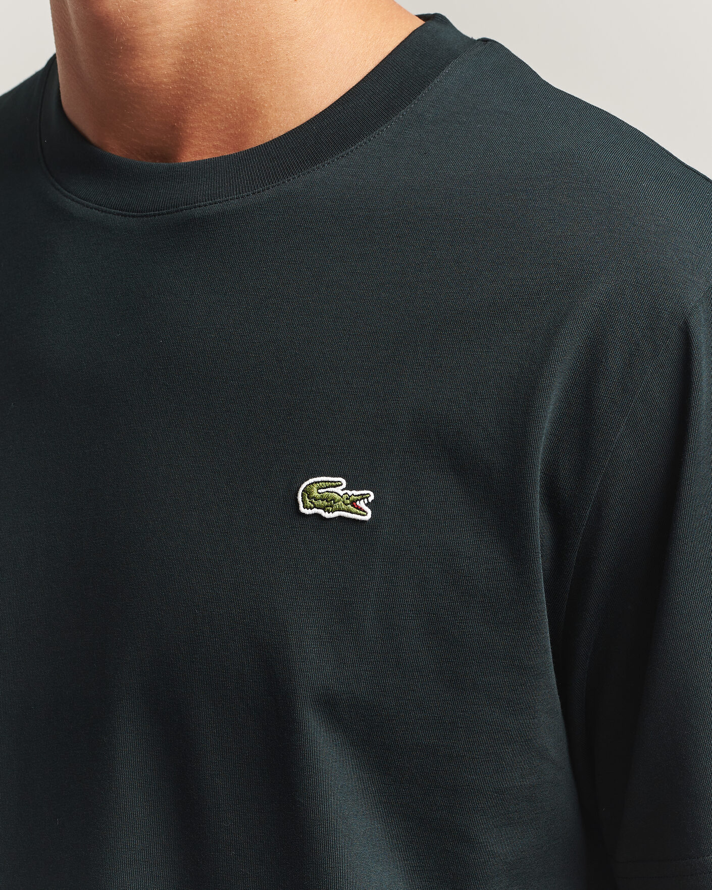 Homme | T-shirts | Lacoste | Crew Neck T-Shirt Dark Varech