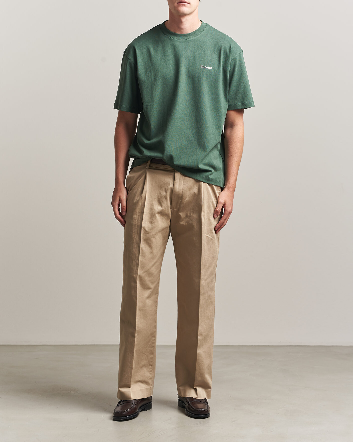 Homme | T-shirts | Palmes | Logo T-Shirt Dark Green