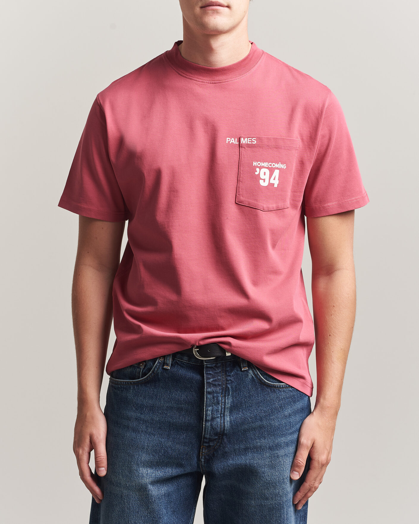 Heren | T-shirts | Palmes | Forever Pocket T-Shirt Red