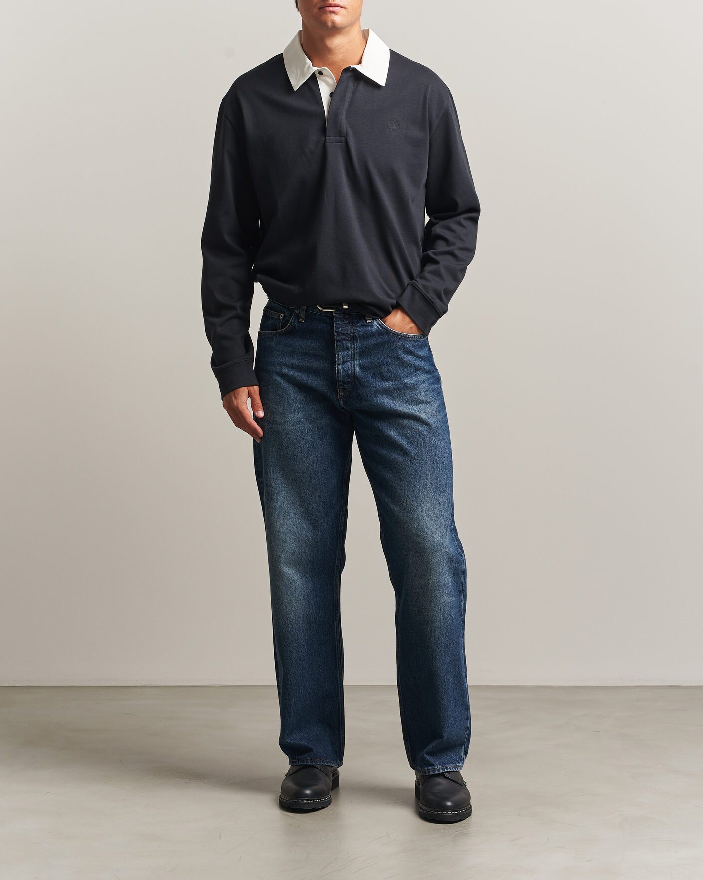 Homme | Pulls Et Tricots | Palmes | Ball Rugby Shirt Black