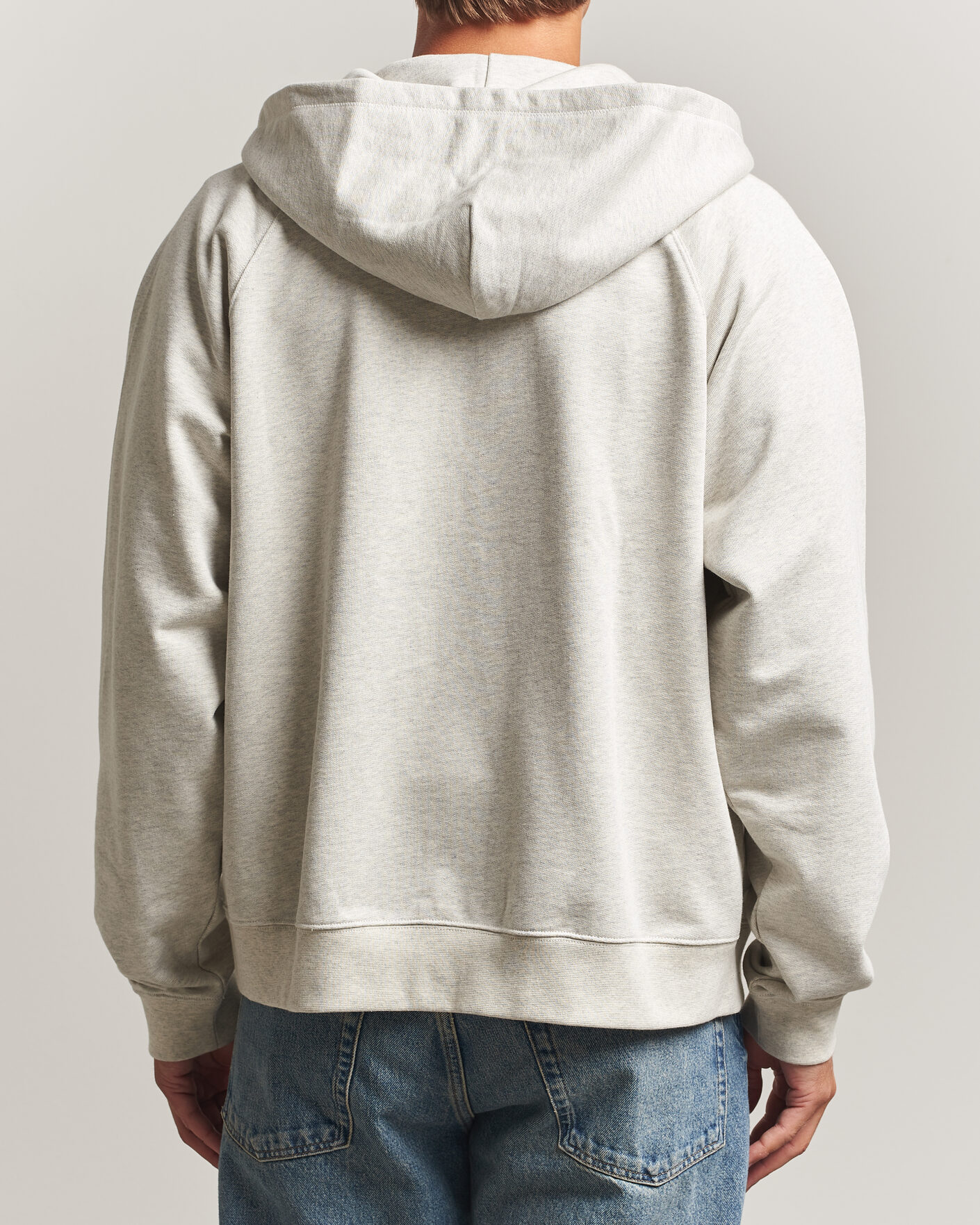 Homme | Pulls Et Tricots | Palmes | Logo Zip Hoodie Grey Melange