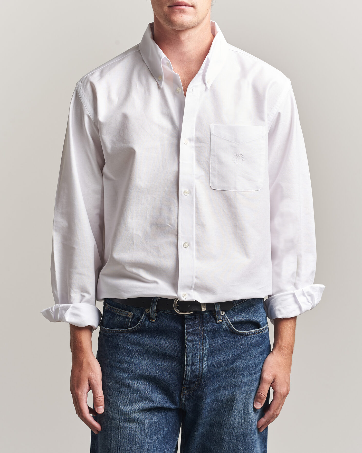 Homme | Chemises | Palmes | Deuce Oxford Shirt White