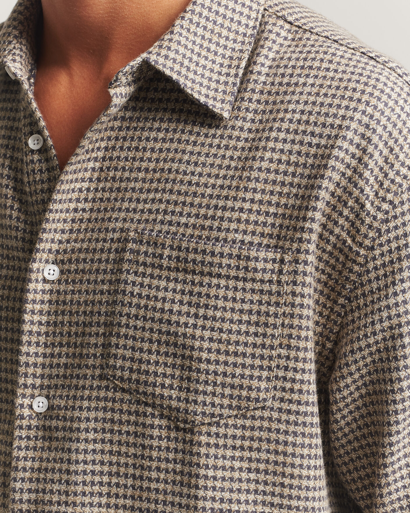 Homme | Chemises | Palmes | Serve Shirt Olive Check