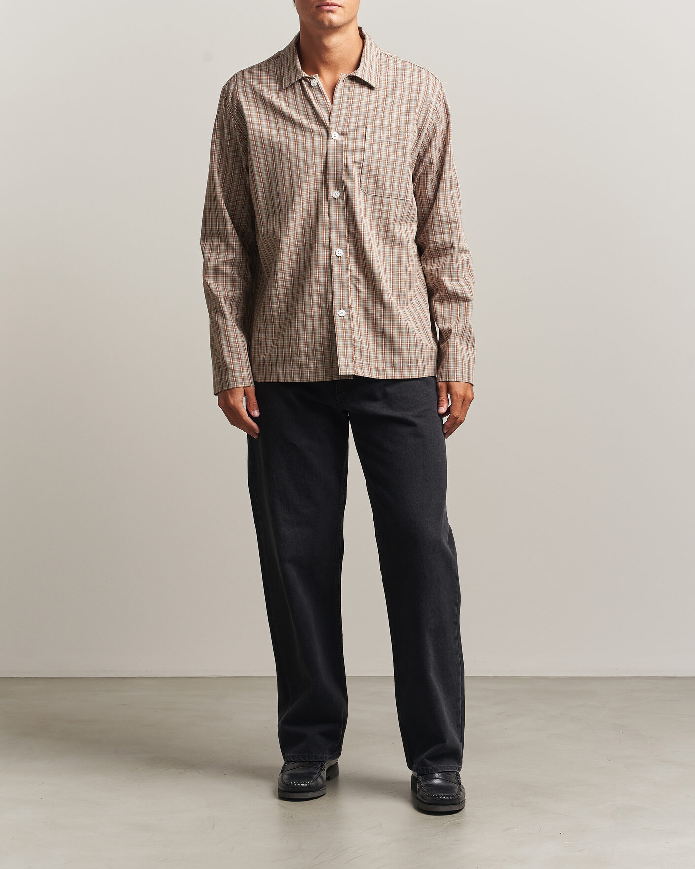 Homme | Chemises | Palmes | Fault Shirt Brown Check