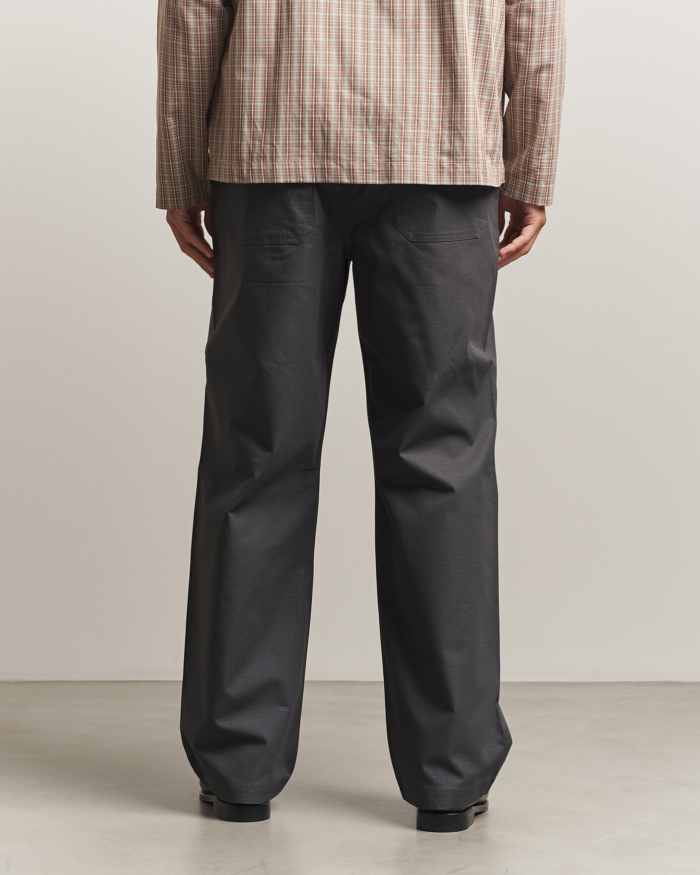 Homme | Pantalons | Palmes | Lucien Ripstop Trousers Charcoal